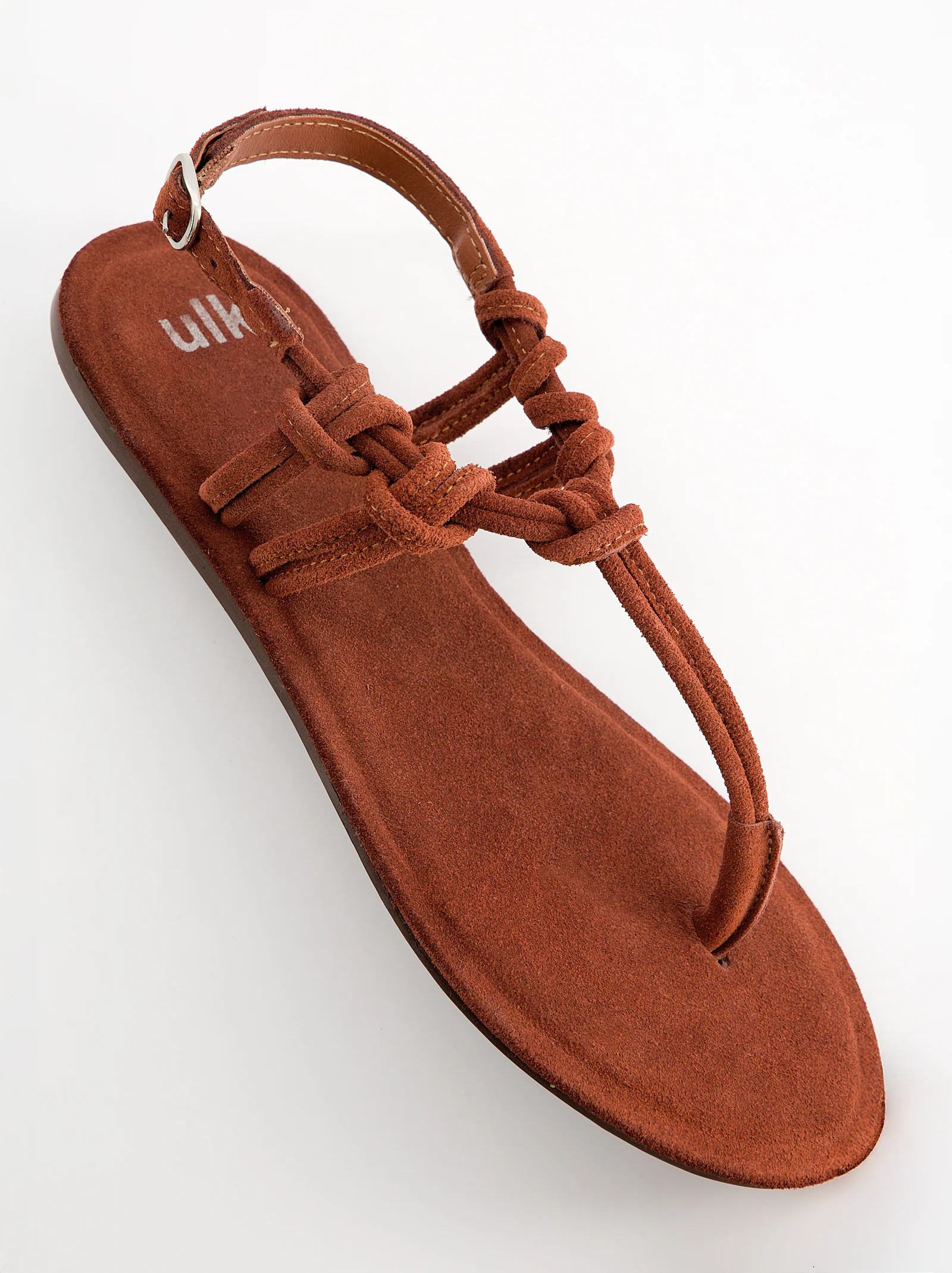 Sandalias planas en ante trenzado - Parana - Image 2