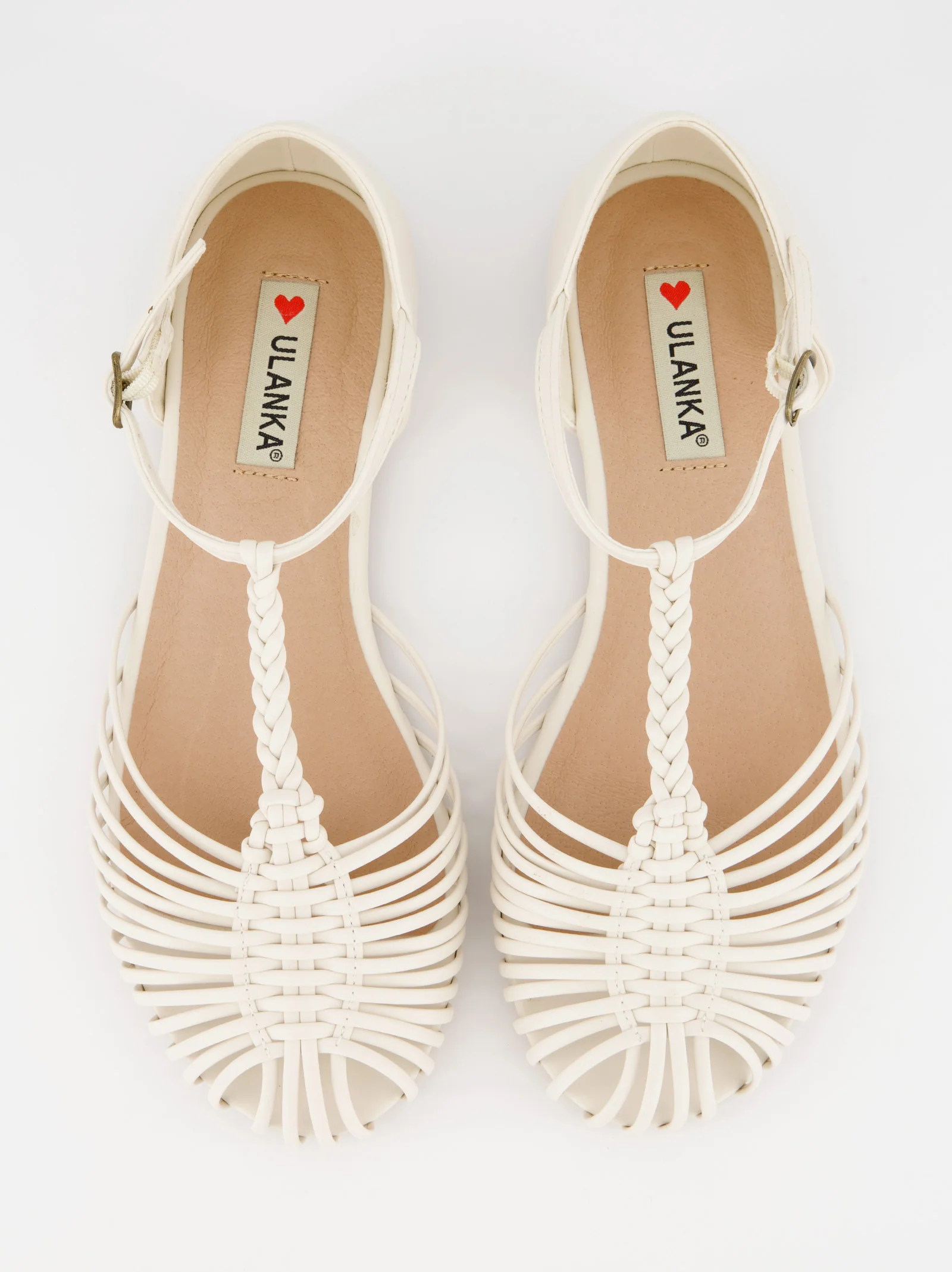 Sandalias planas trenzadas - Crubber - Image 2
