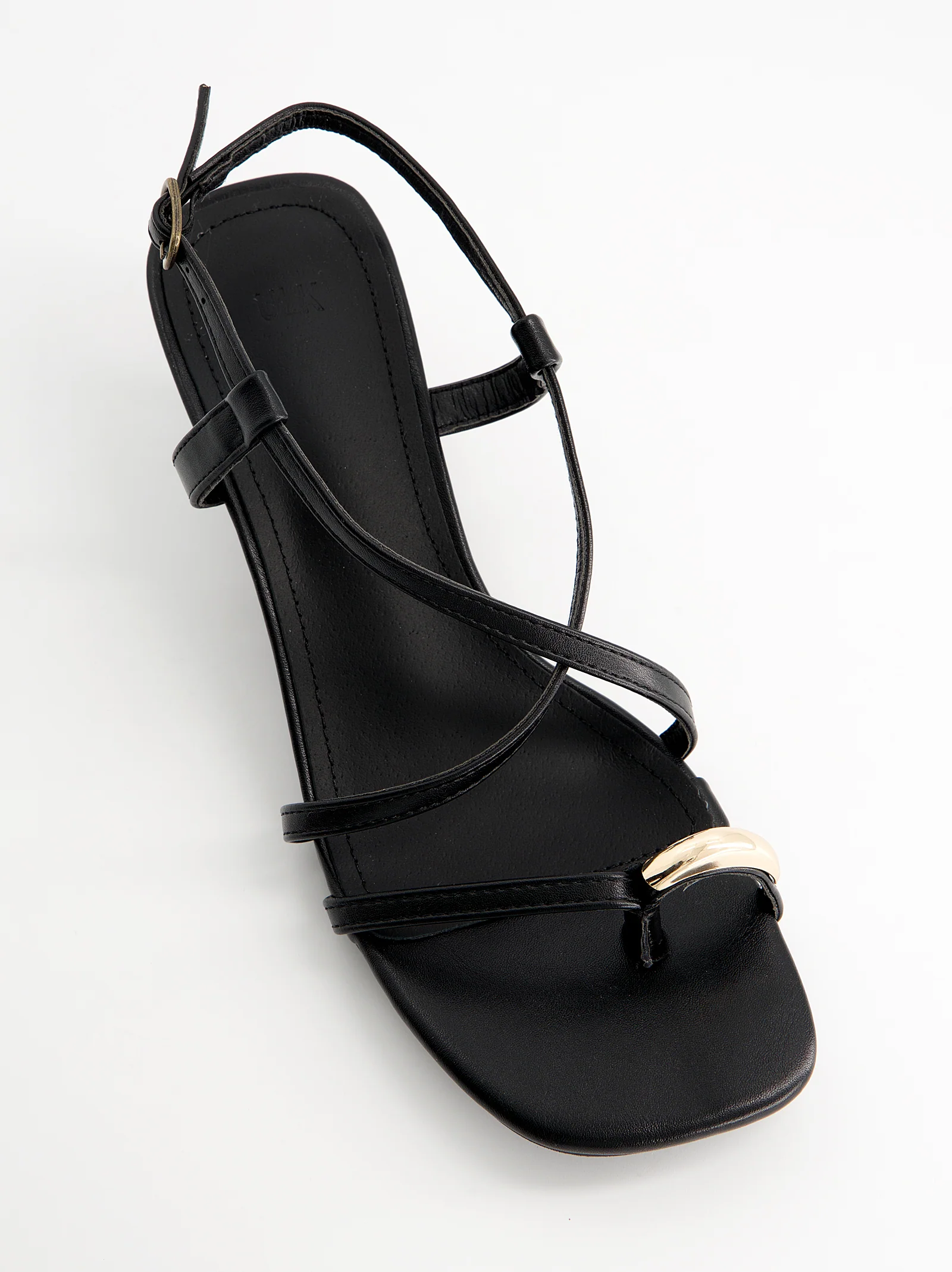 Sandalias tiras finas tacón bajo - Regee - Image 2