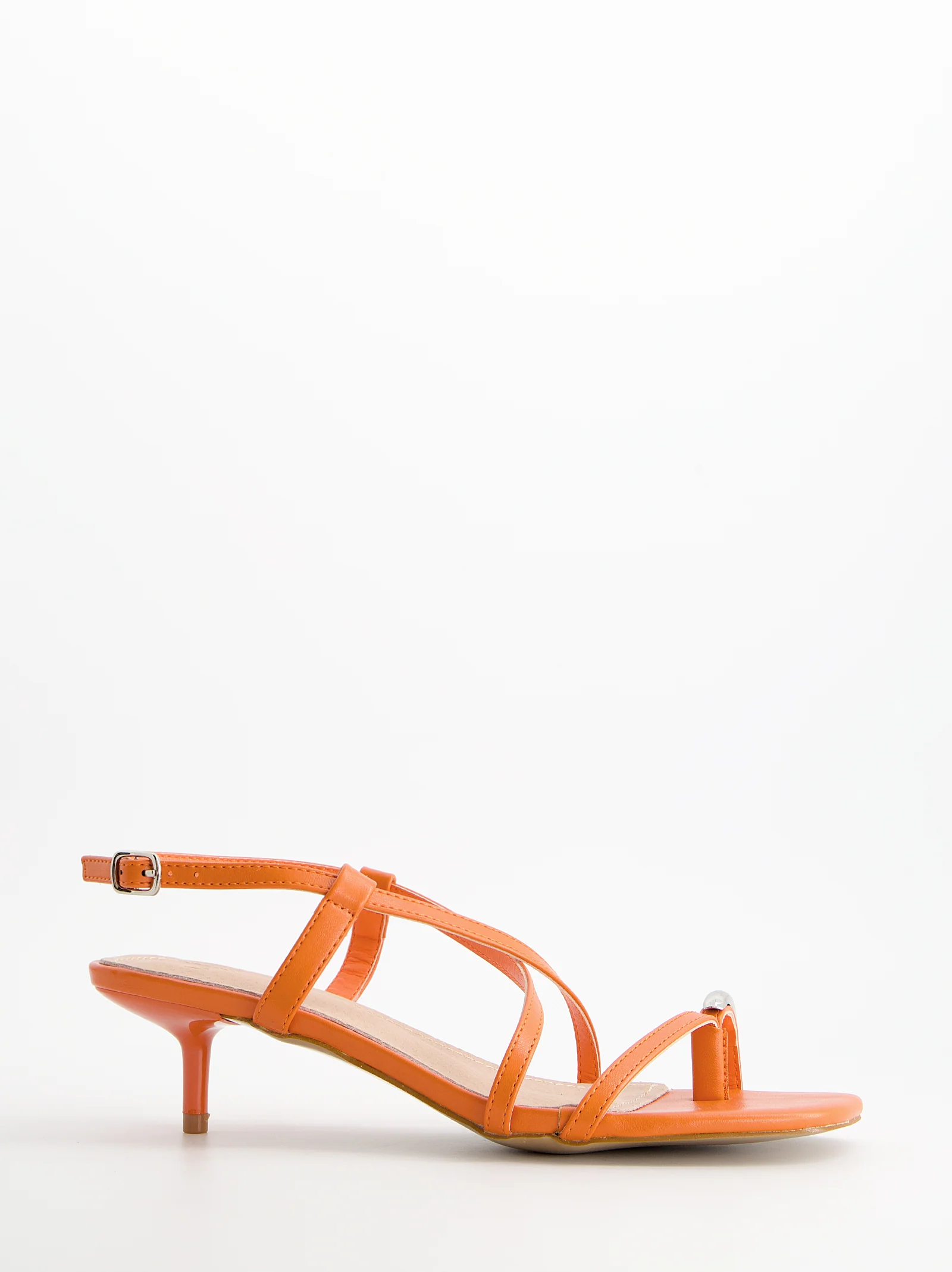 Sandalias tiras finas tacón bajo - Regee
