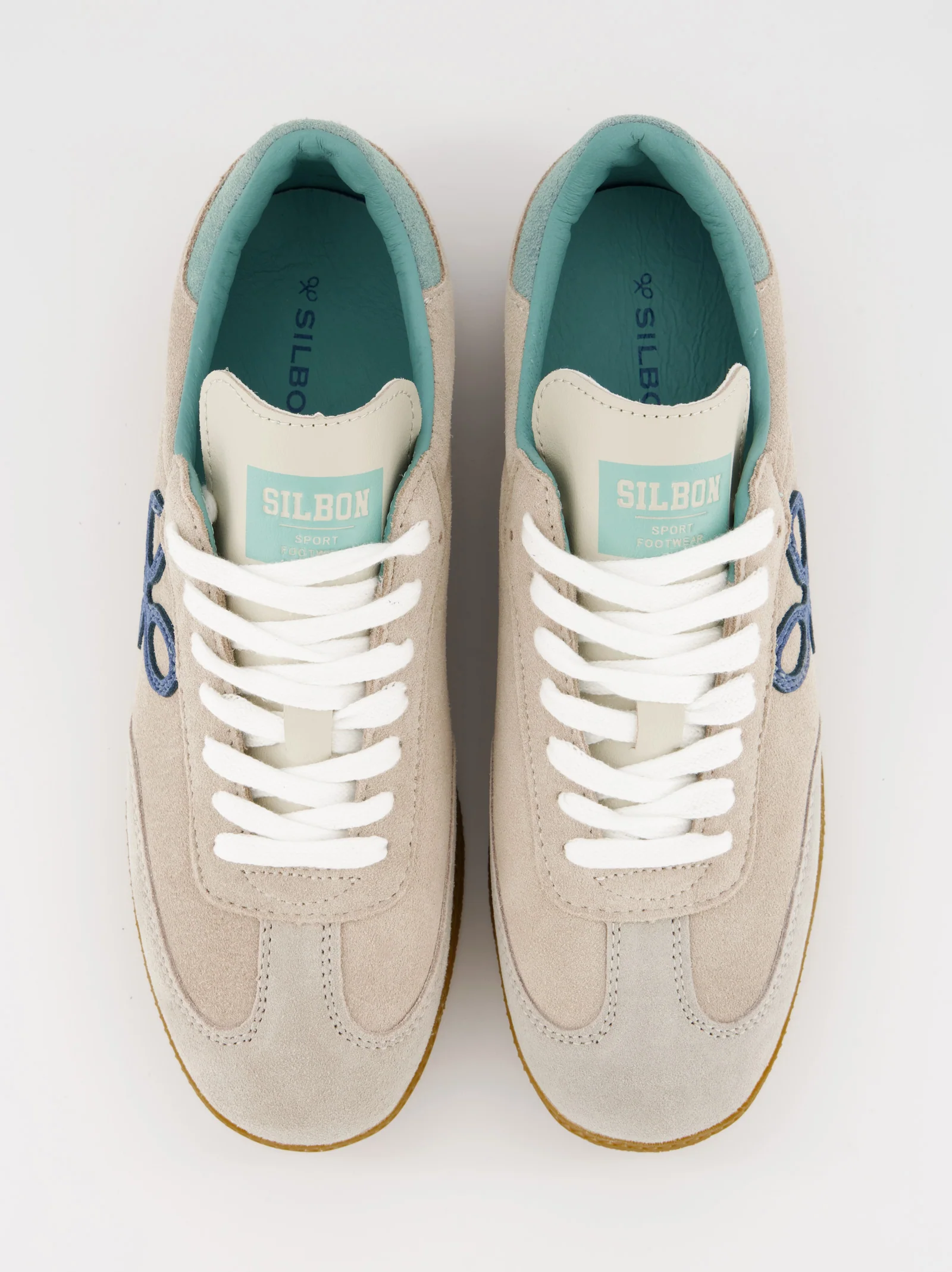 Silbon Casual - Zapatillas de piel beig - Image 3