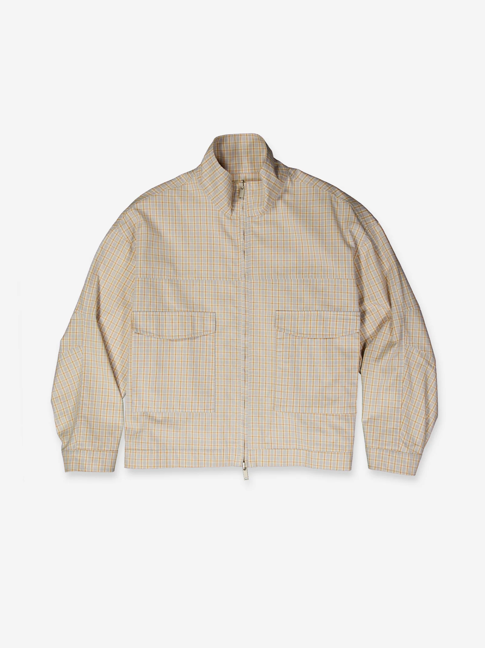 Sobrecamisa de cuadros con cremallera - Stuss - Image 3