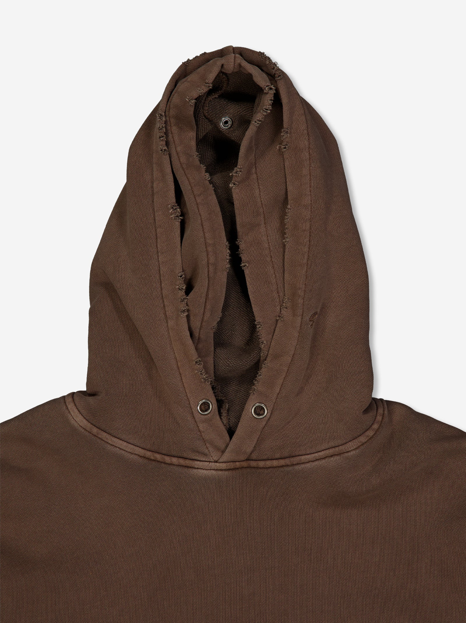 Sudadera con doble capucha y detalle de roturas - 222 - Image 3