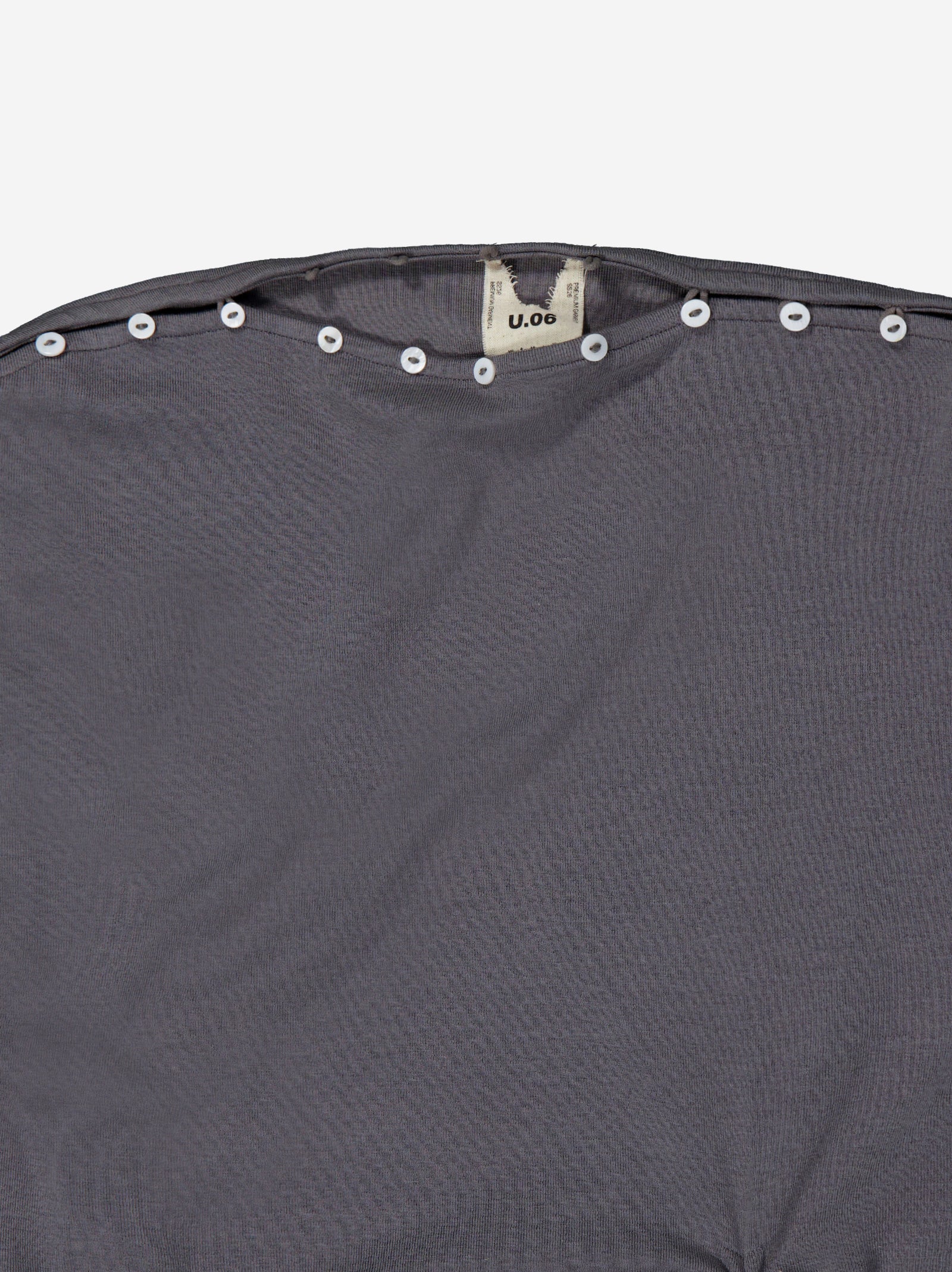 Top gris de manga larga con frunce lateral - Xiquet - Image 7