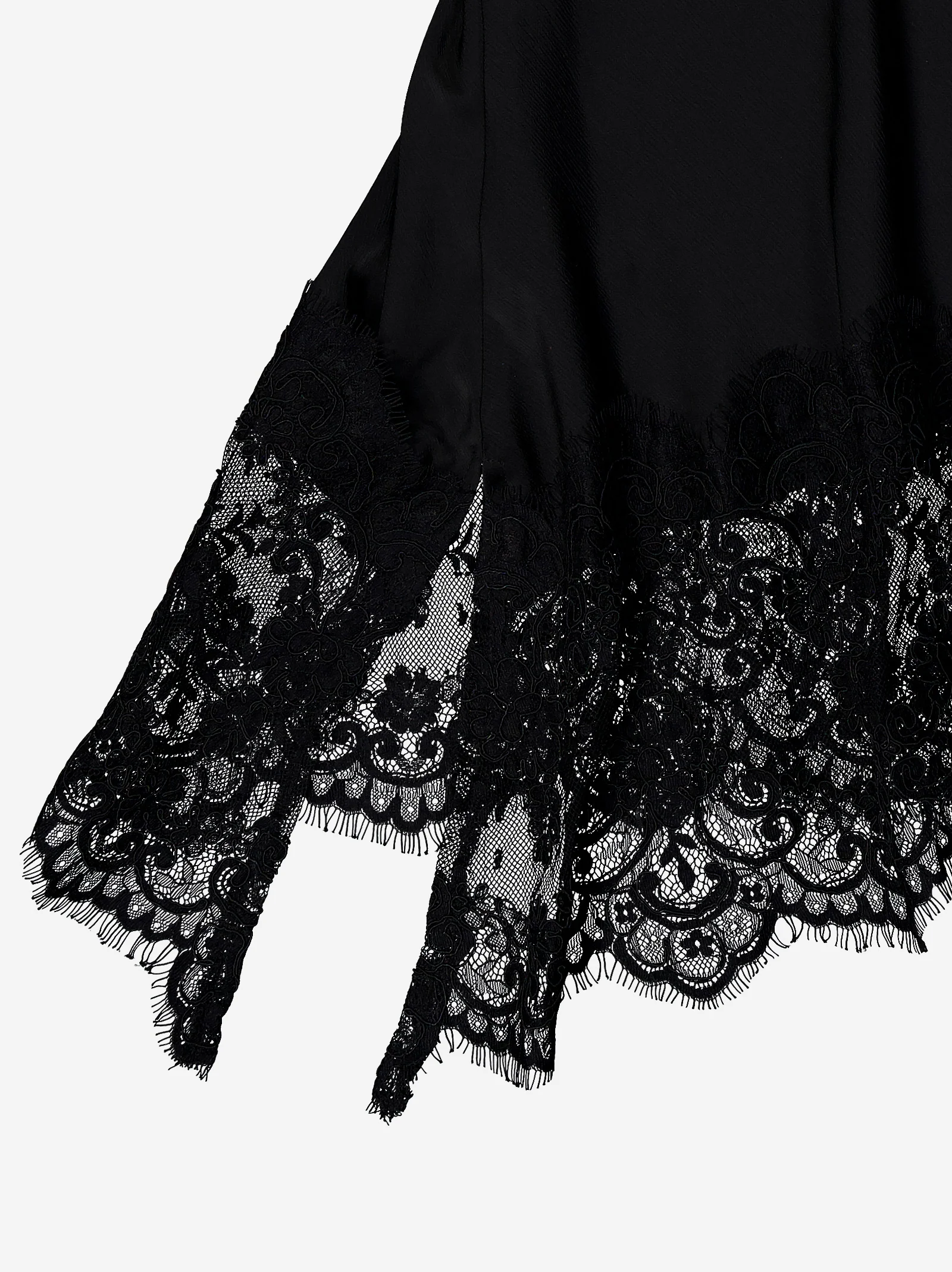 Top negro con encaje y tirantes asimétricos - Calia - Image 6