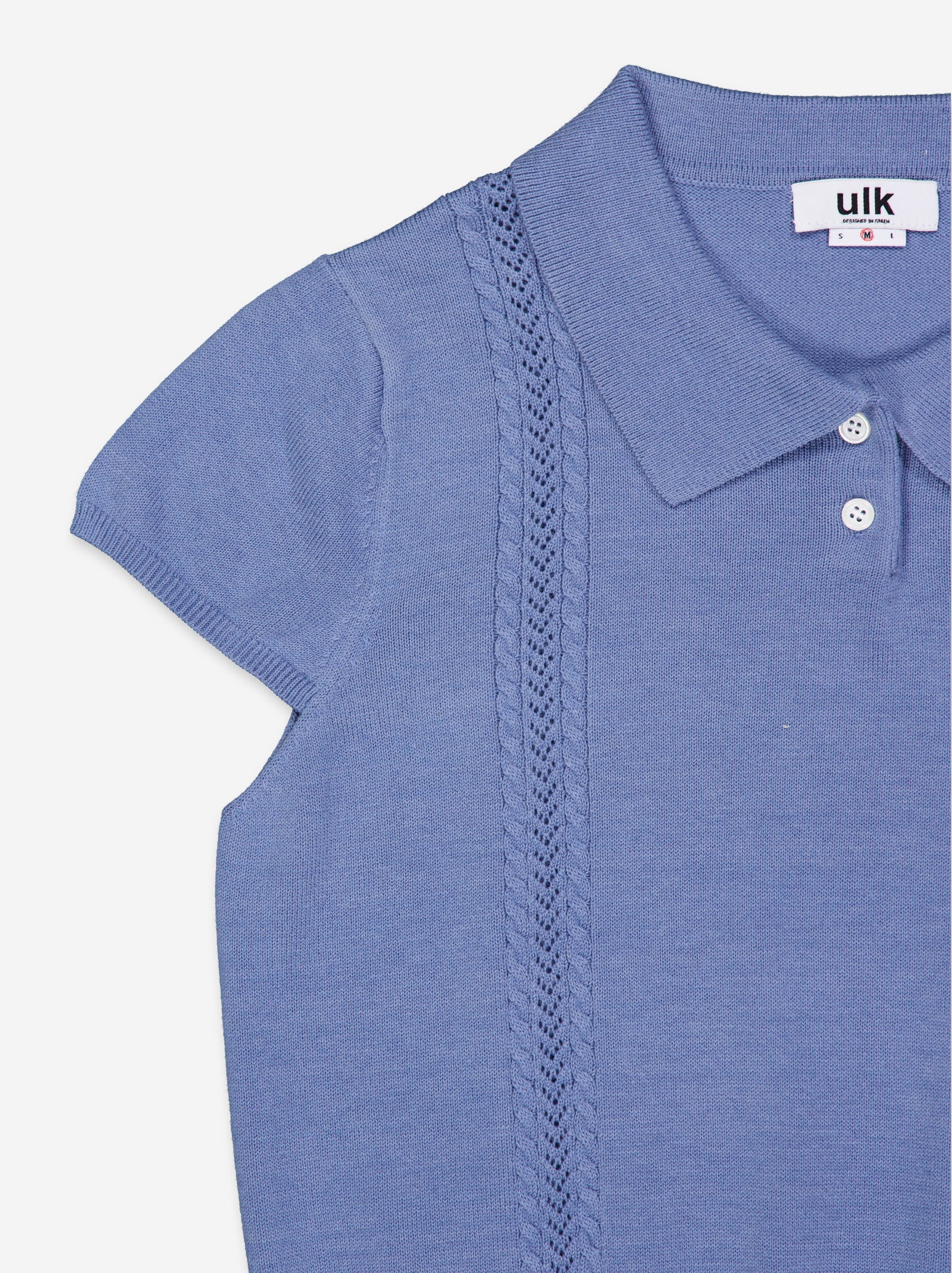 Top punto con cuello polo - ULK Claudine - Image 4