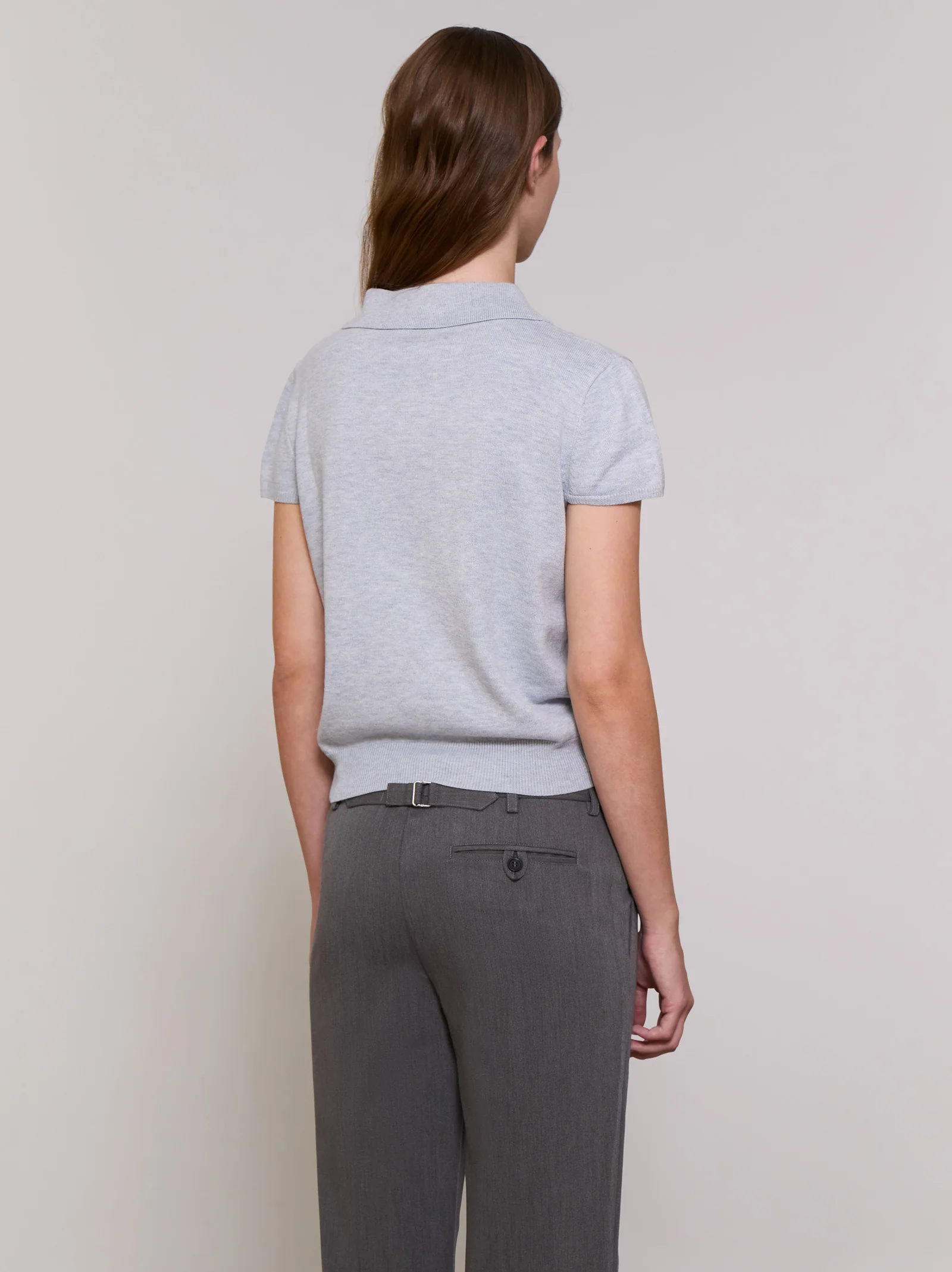 Top punto con cuello polo - ULK Claudine - Image 4