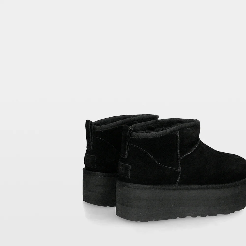 Ugg Classic Ultra Mini - Botines de pelo con plataforma - Image 4