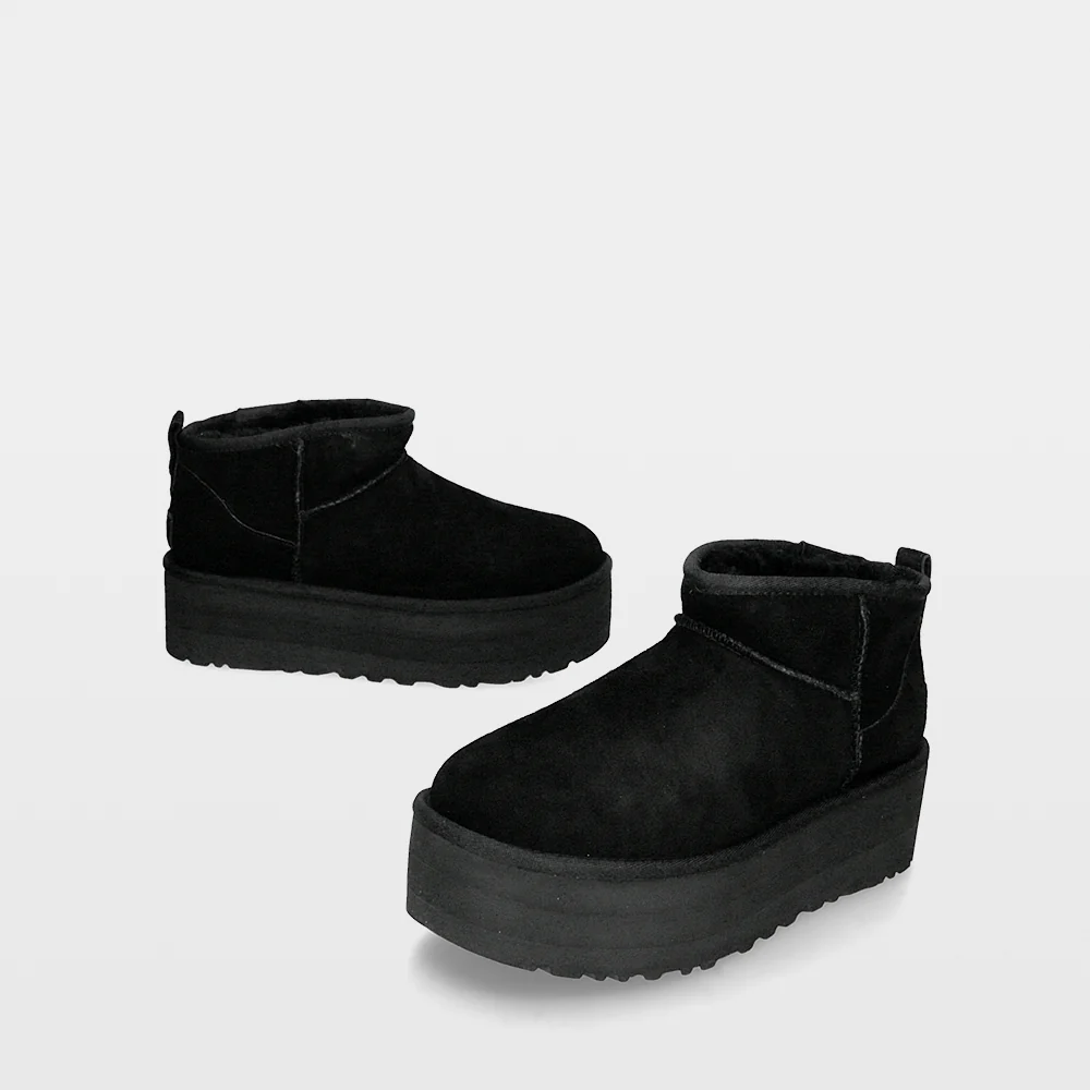 Ugg Classic Ultra Mini - Botines de pelo con plataforma - Image 6
