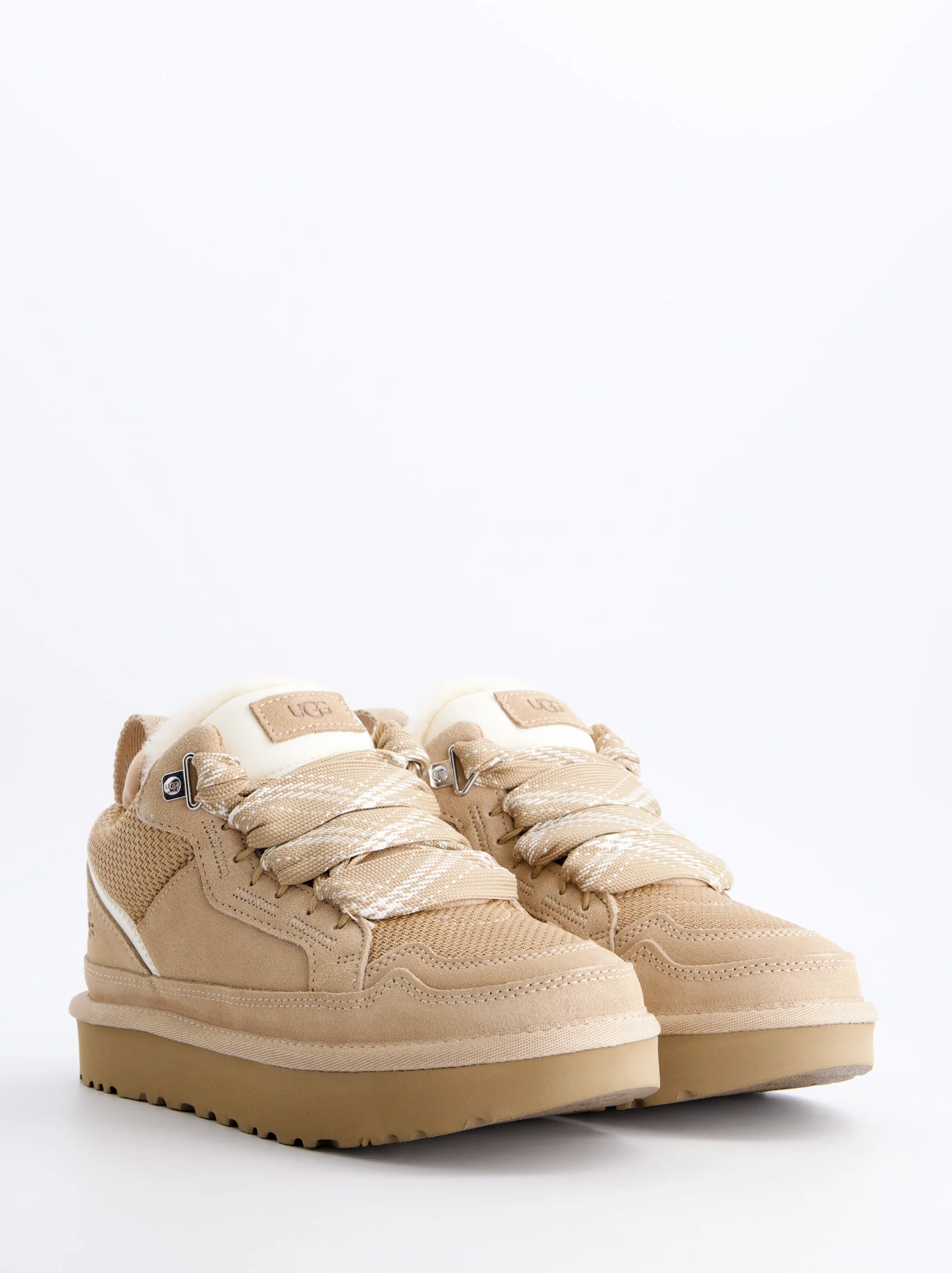 UGG Lowmel - Zapatillas chunky de ante - Image 2