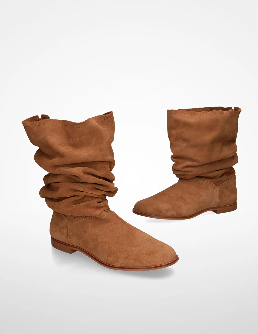 Ulanka Sumy - Bota piel soft fruncida - Image 3