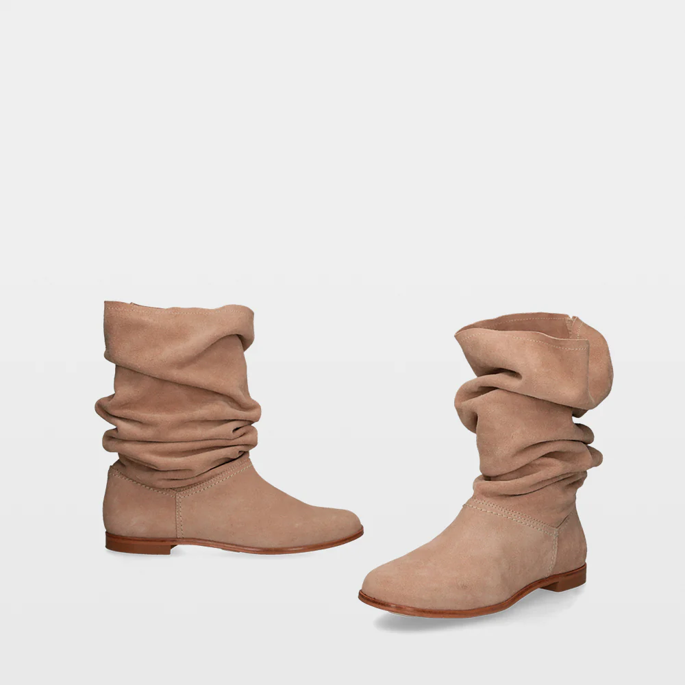 Ulanka Sumy - Bota piel soft fruncida - Image 6