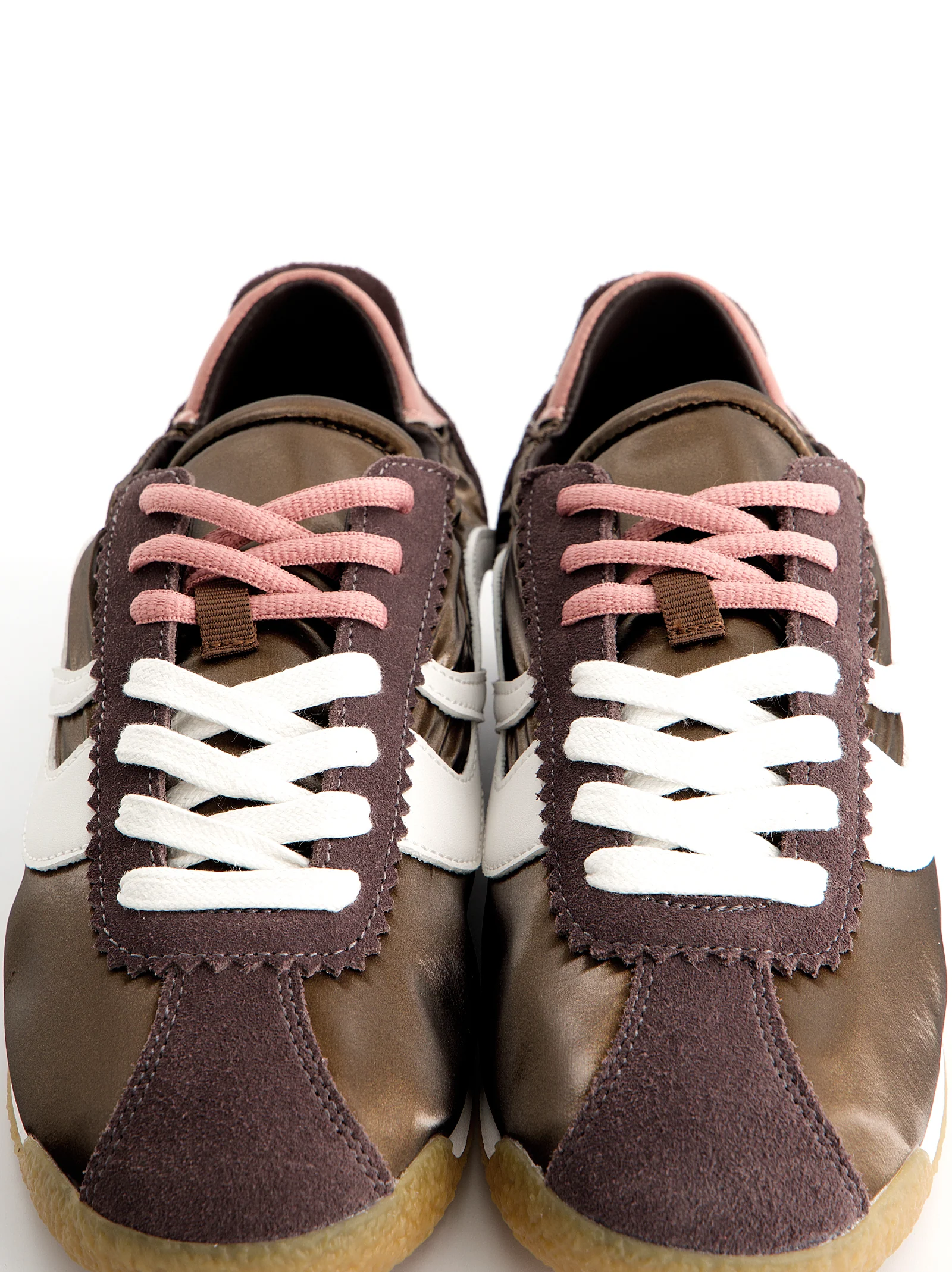 Zapatillas ante y nylon detalle fruncido - Barten - Image 2