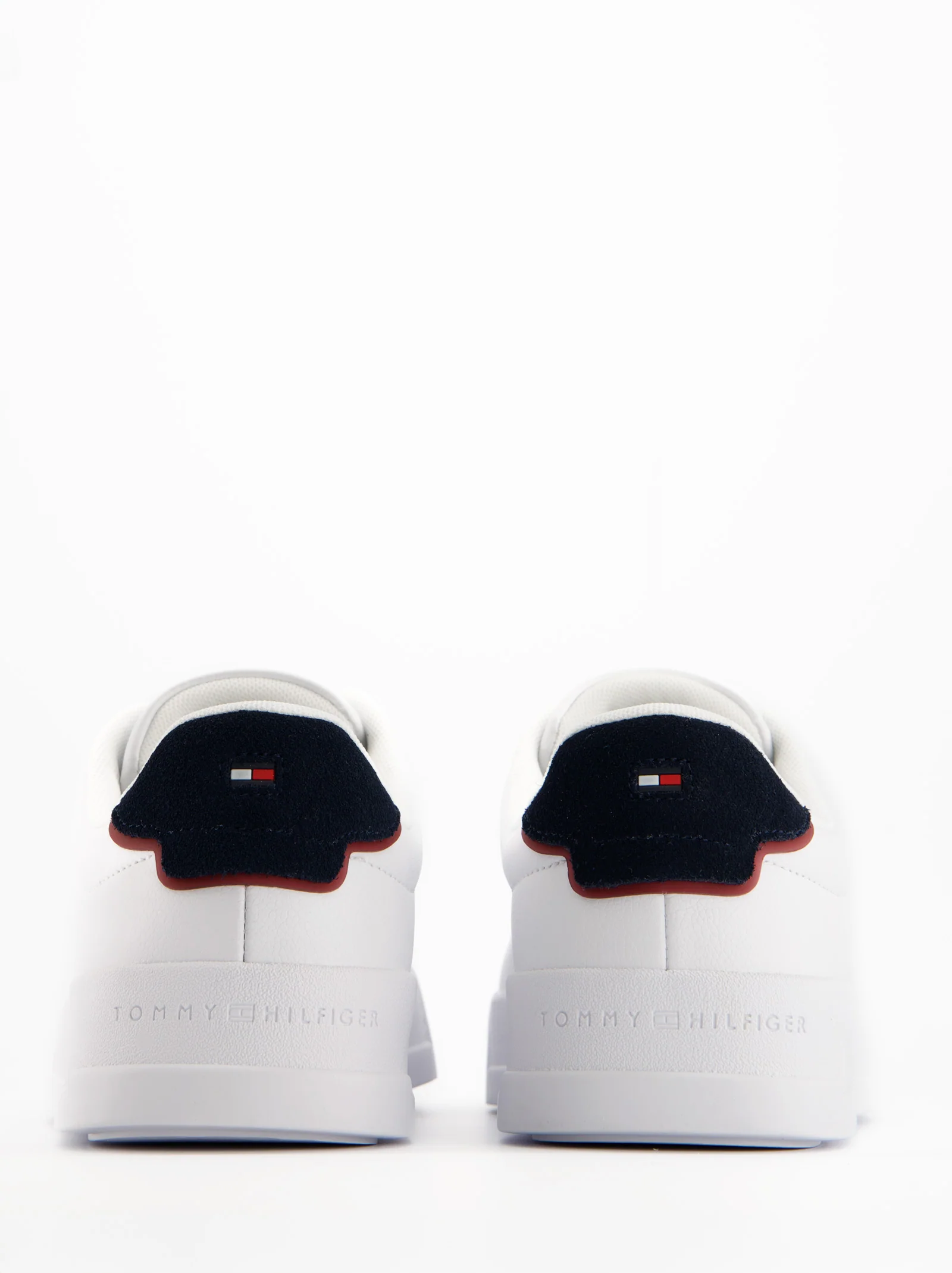 Zapatillas blancas de piel - Tommy Hilfiger Court LTH - Image 5