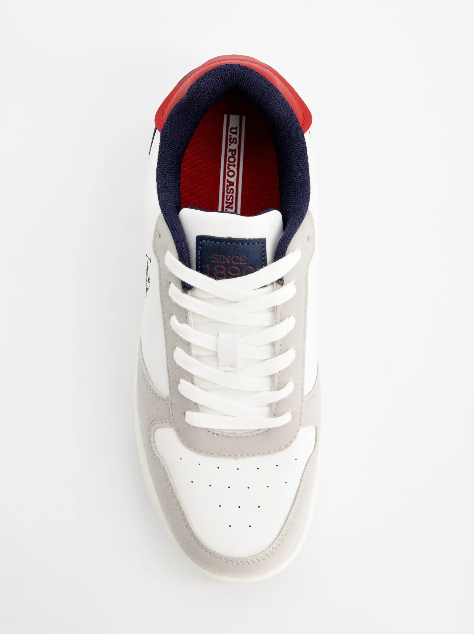 Zapatillas blancas efecto piel - U.S. Polo Assn. Steve - Image 2