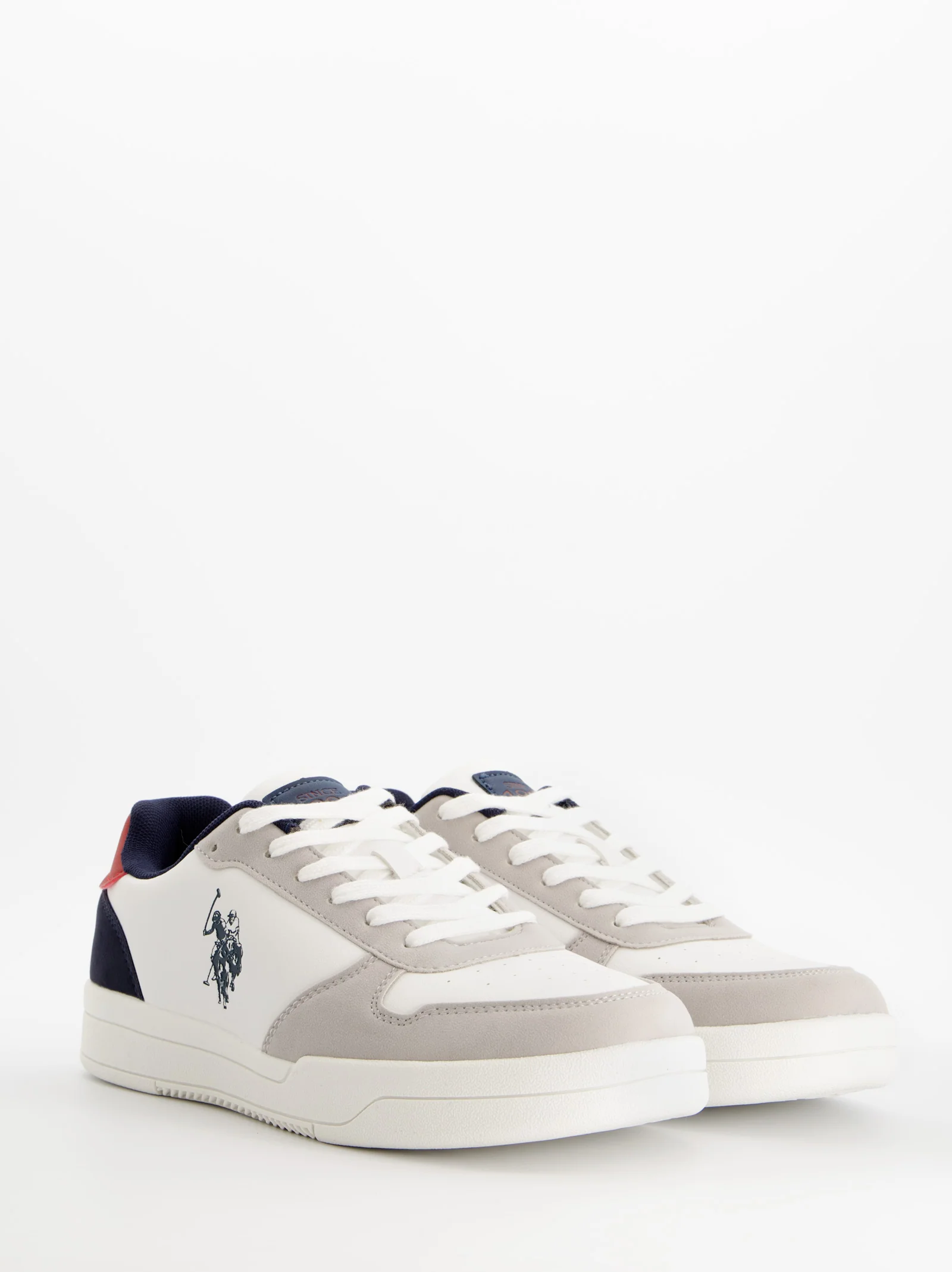 Zapatillas blancas efecto piel - U.S. Polo Assn. Steve - Image 3