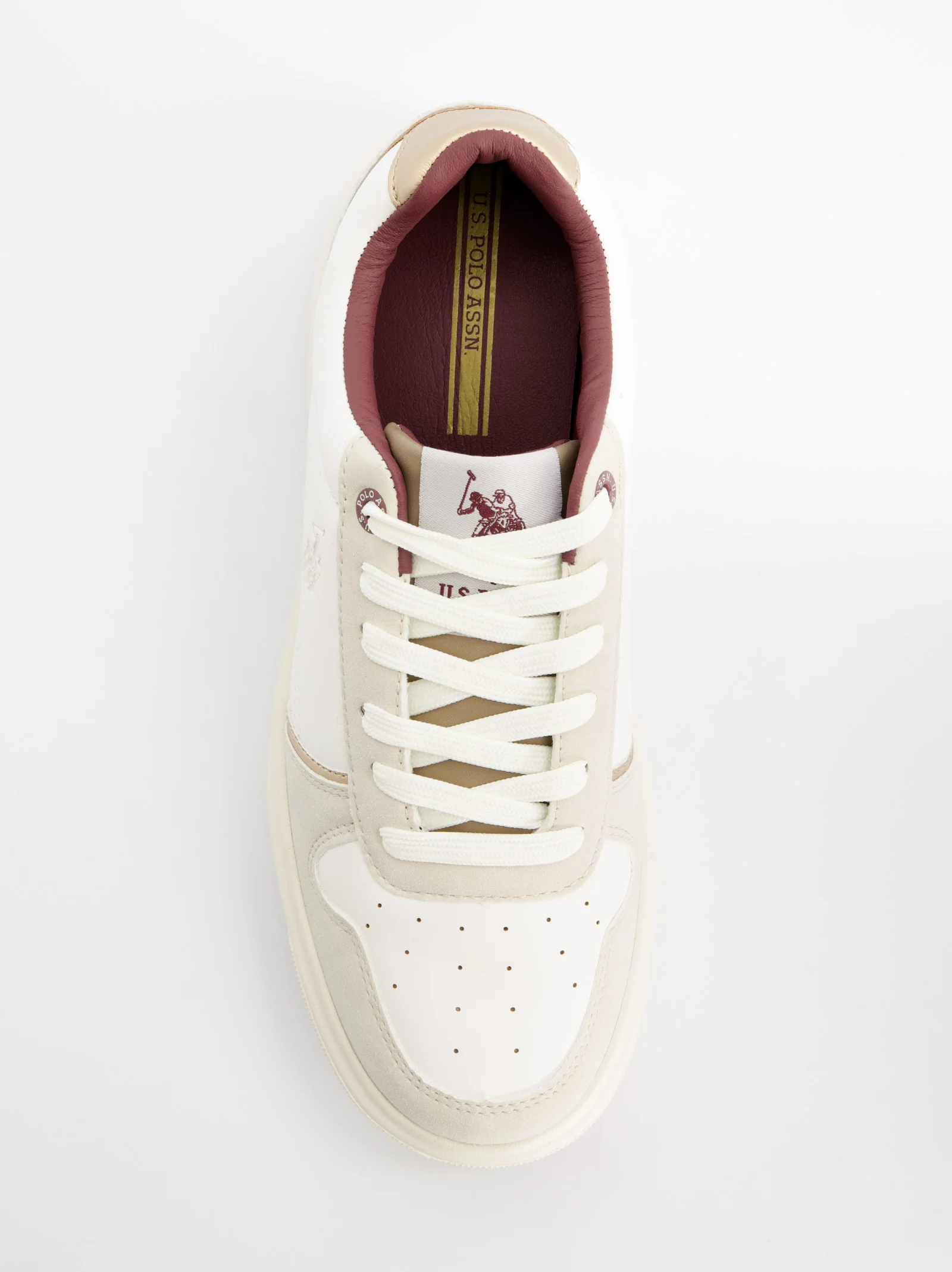 Zapatillas blancas efecto piel - U.S. Polo Assn. Zabry - Image 2