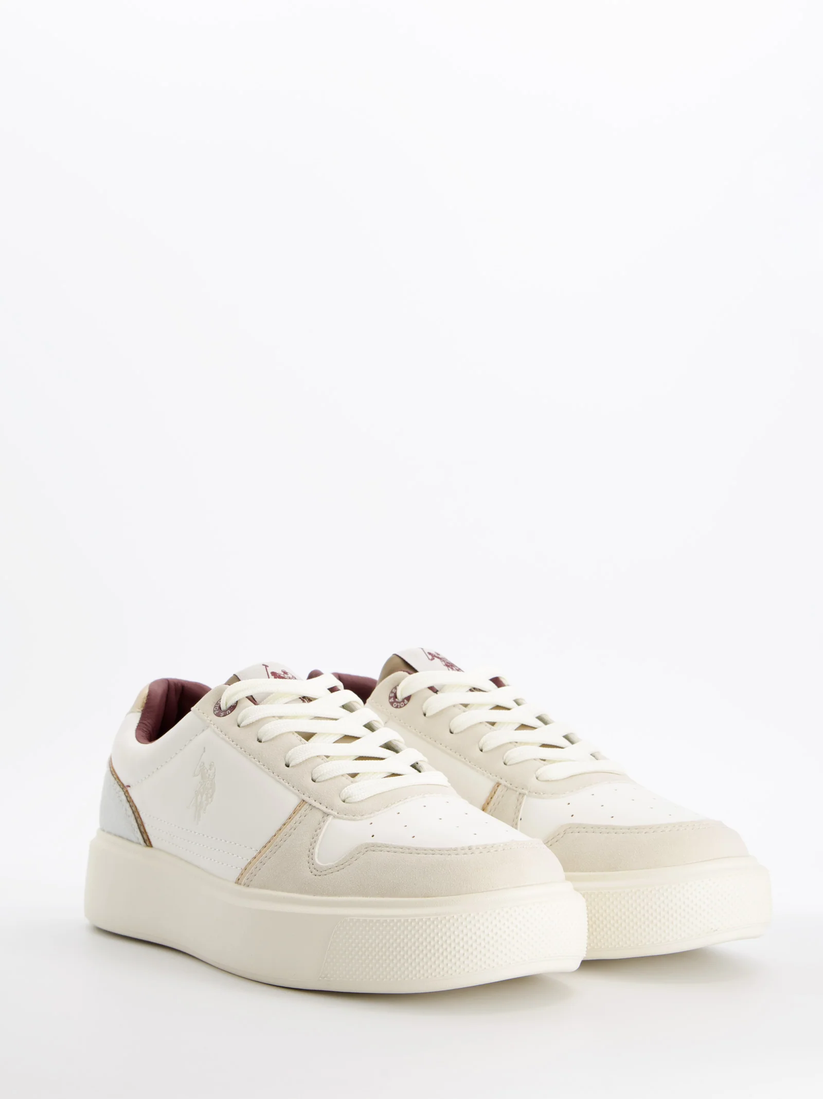 Zapatillas blancas efecto piel - U.S. Polo Assn. Zabry - Image 3