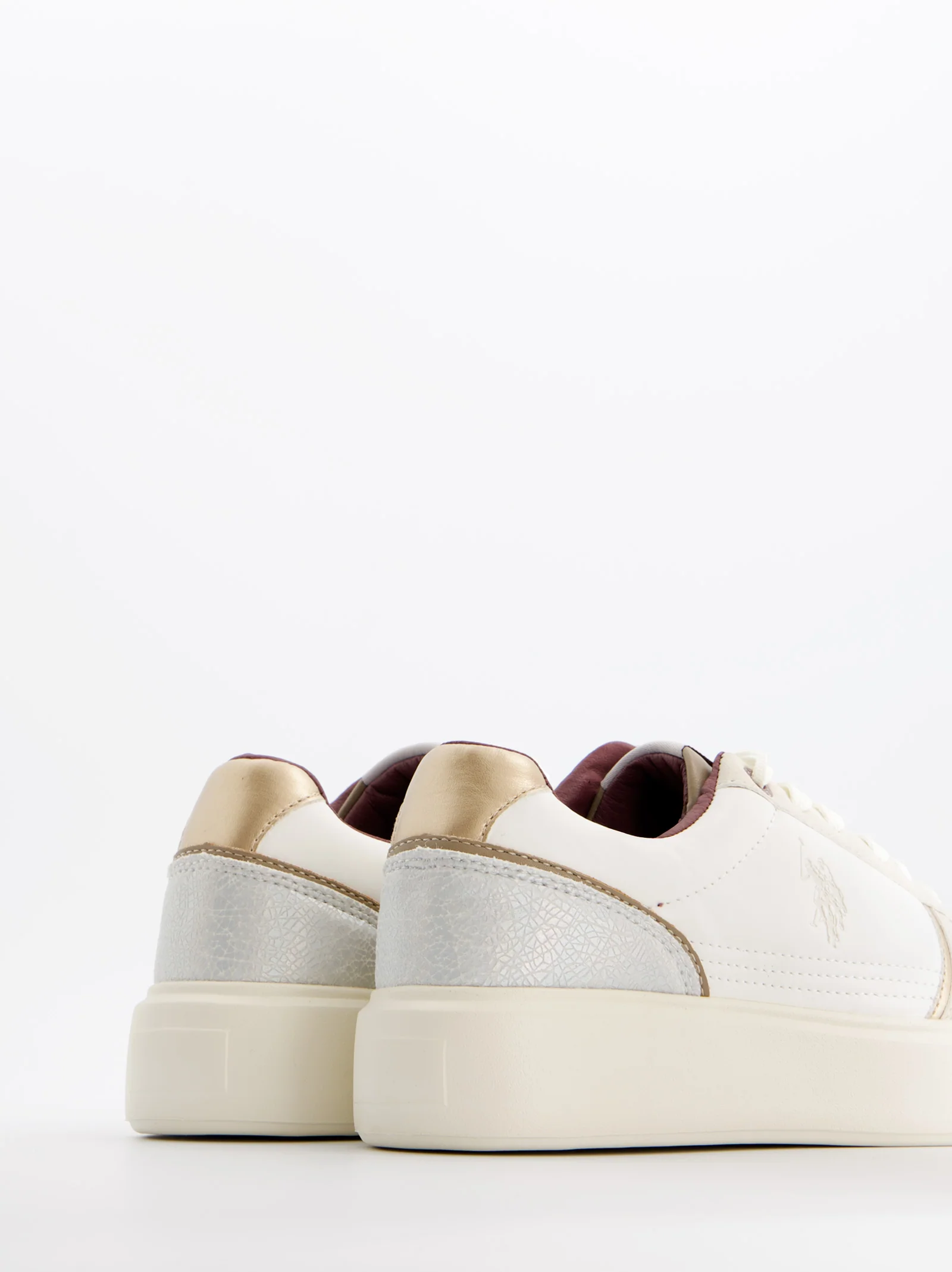 Zapatillas blancas efecto piel - U.S. Polo Assn. Zabry - Image 5