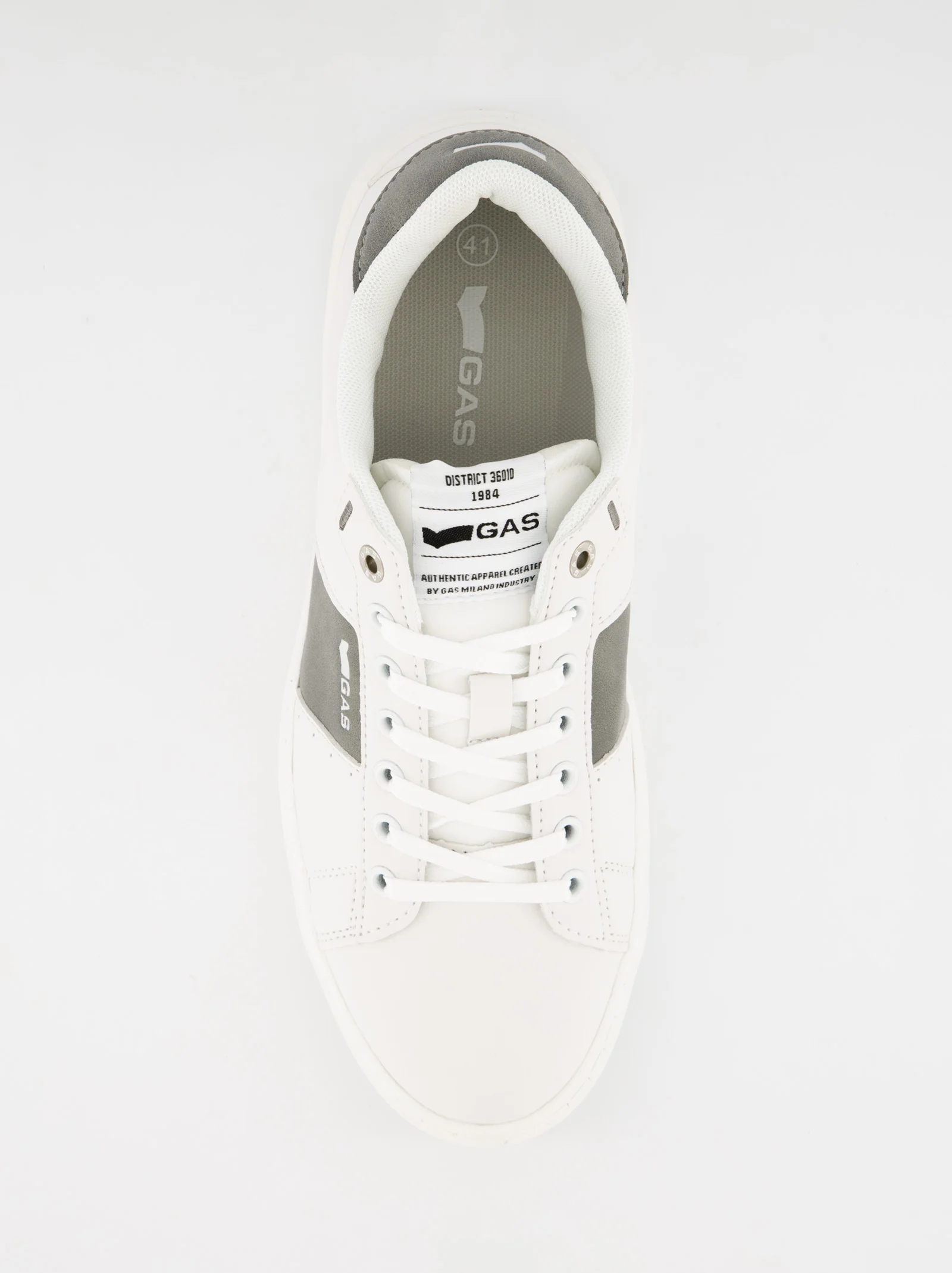 Zapatillas blancas para hombre Gas - Image 2