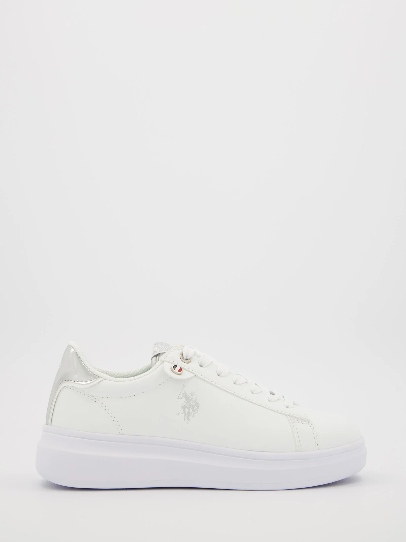 Zapatillas casual blancas de mujer de US Polo