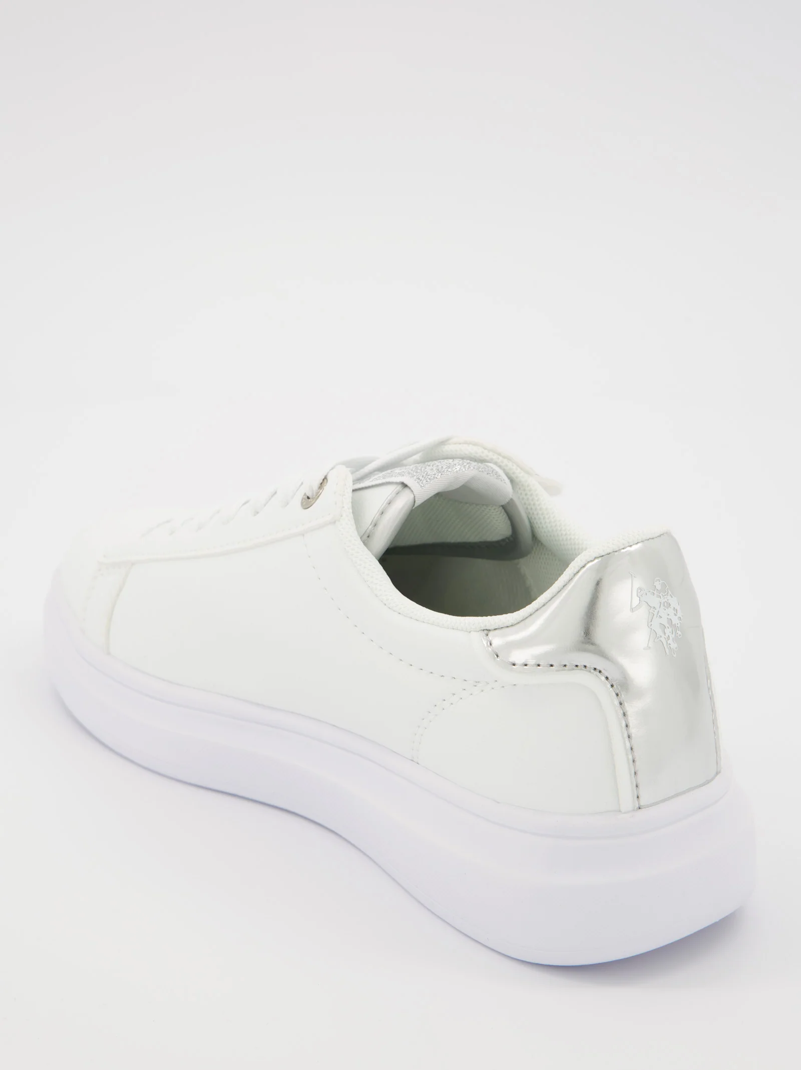 Zapatillas casual blancas de mujer de US Polo - Image 4