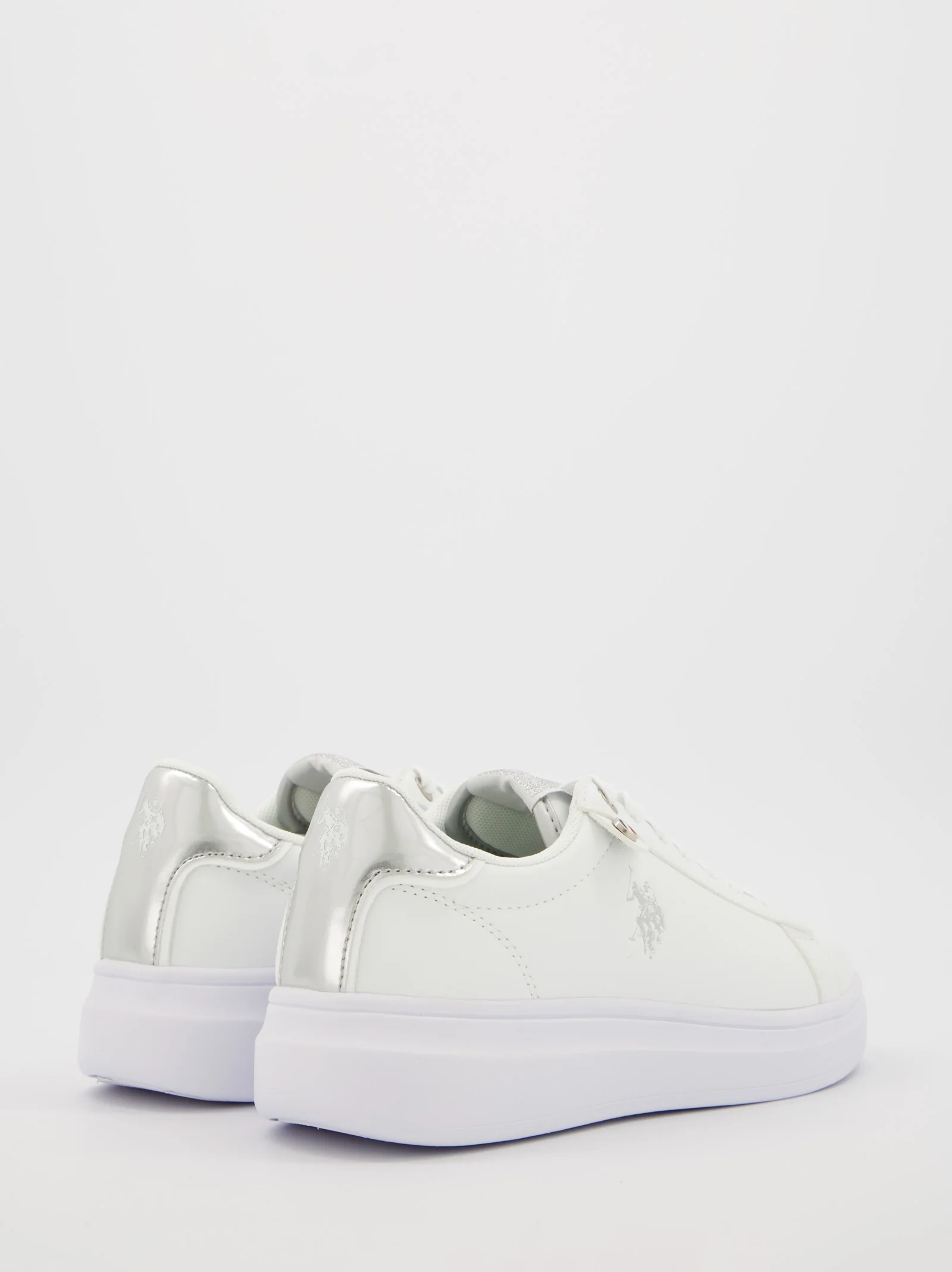 Zapatillas casual blancas de mujer de US Polo - Image 5