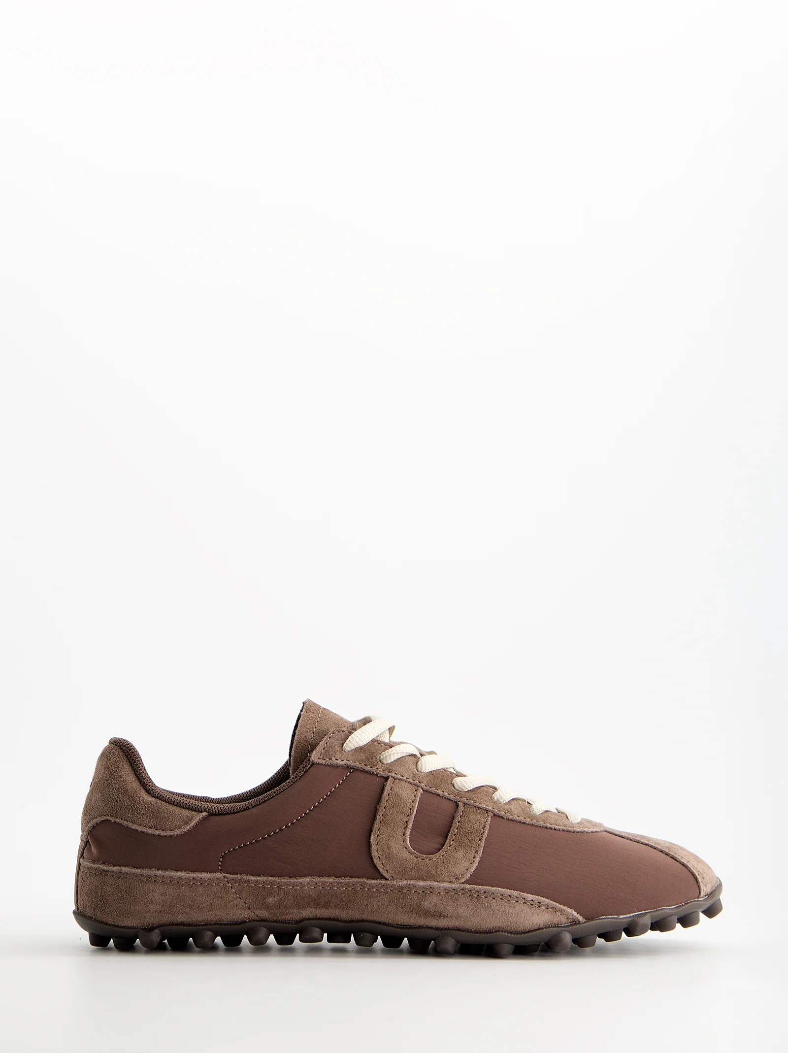 Zapatillas de ante marrón retro - Blow