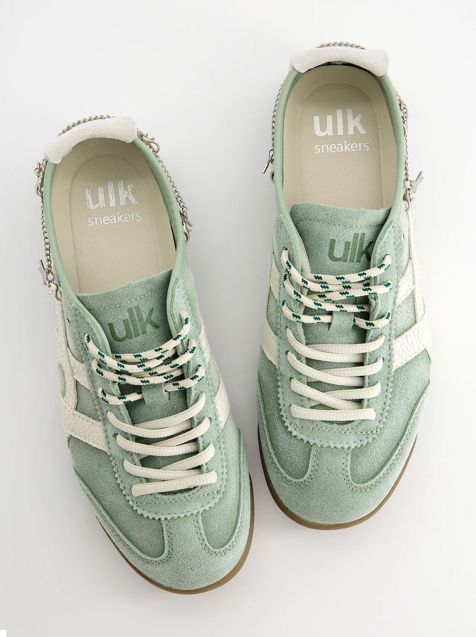Zapatillas de ante vintage con charms Onix - Image 2