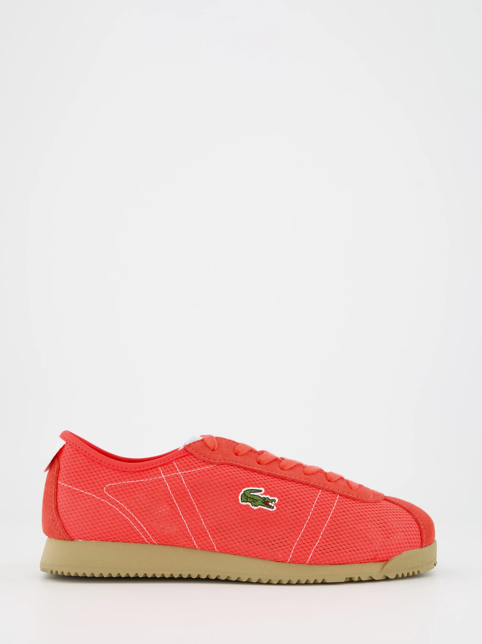 Zapatillas de ante y malla Lacoste Club Low