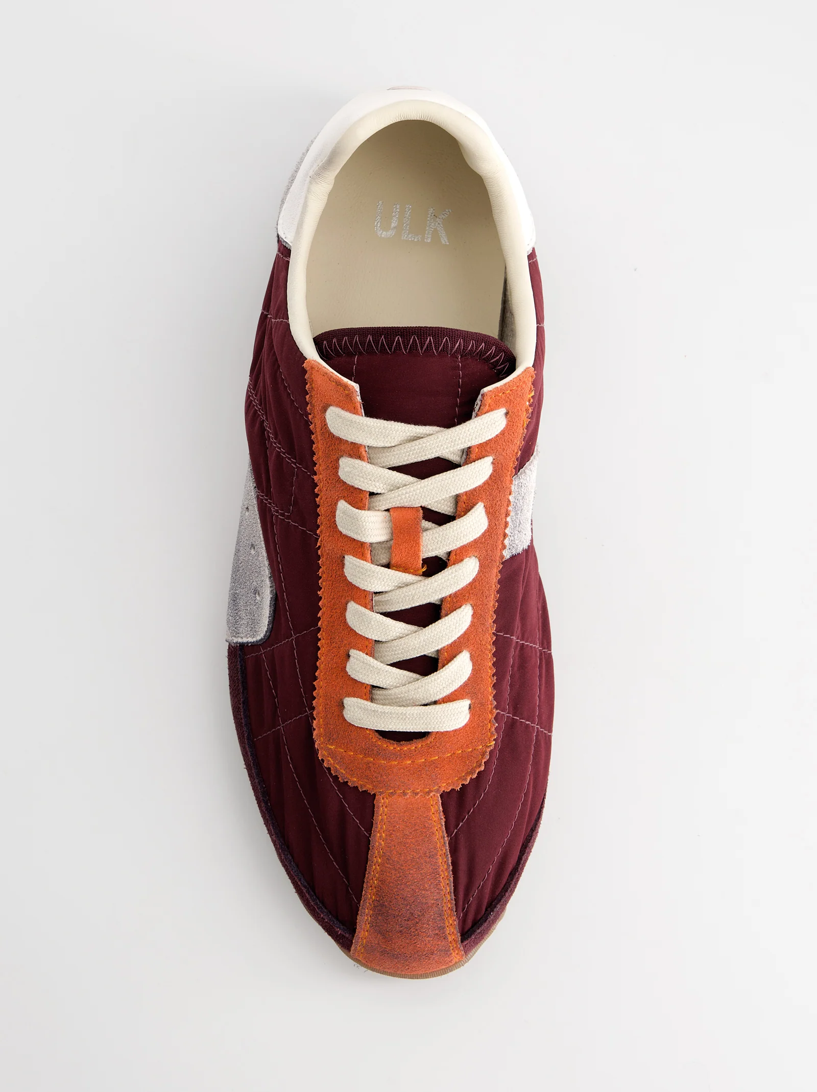 Zapatillas de ante y nylon burdeos - Nova - Image 5