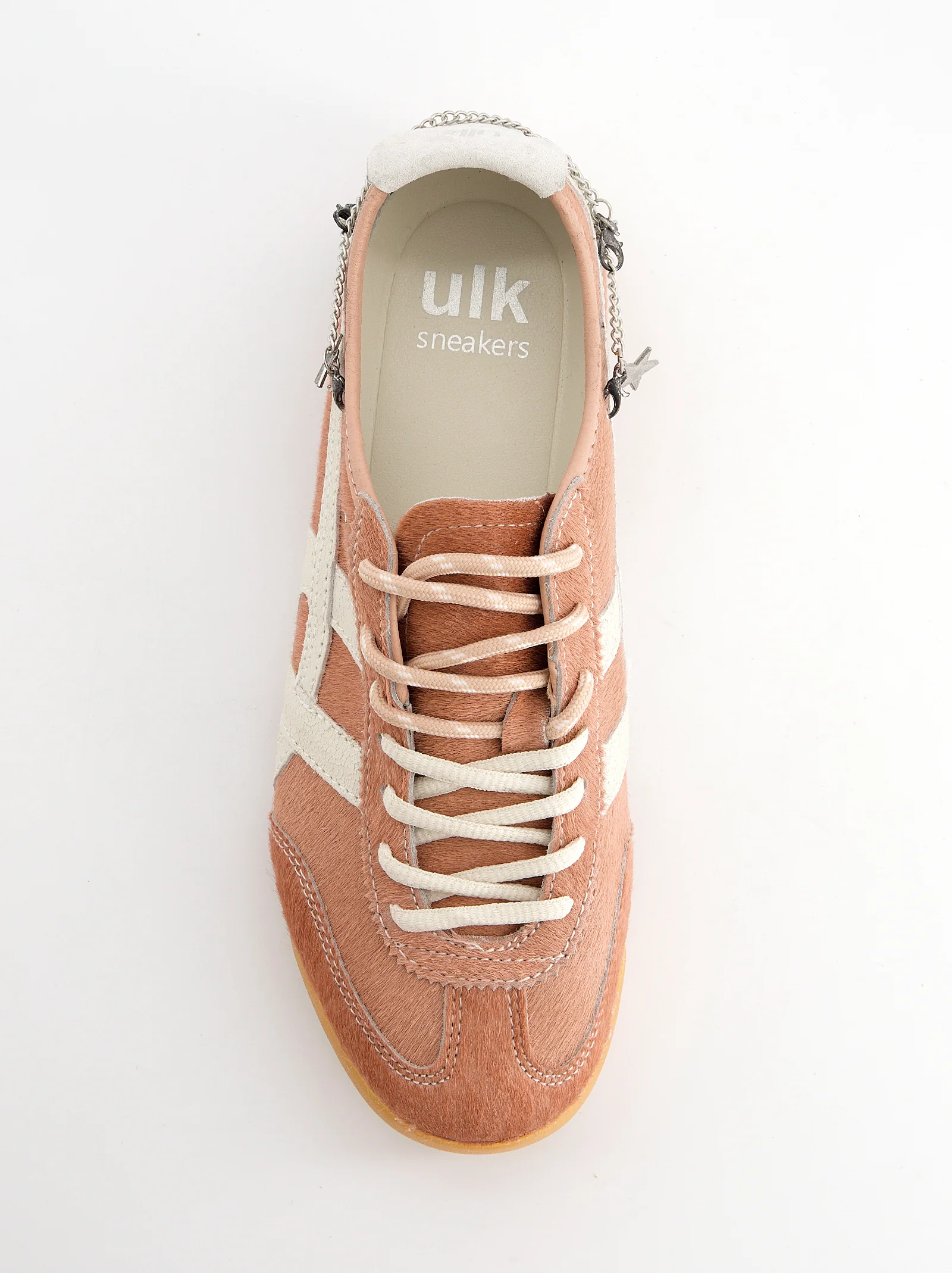 Zapatillas de pelo vintage con charms - Onix - Image 3