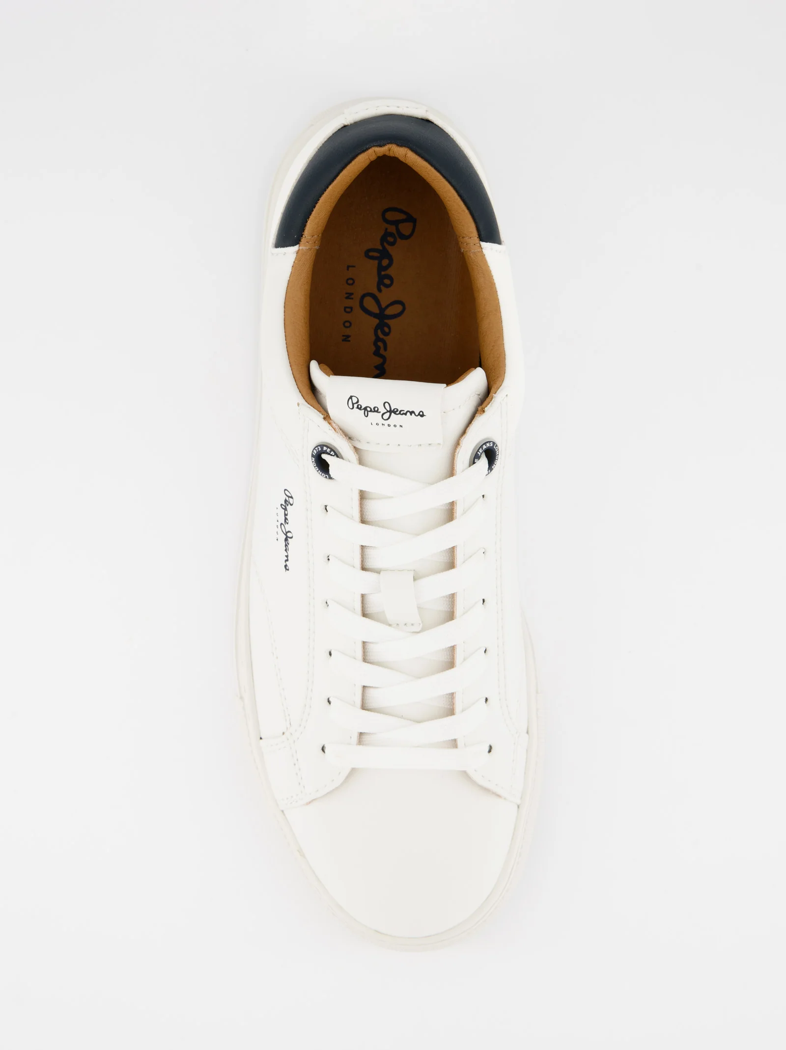 Zapatillas de piel con detalles en ante de Pepe Jeans - Image 3