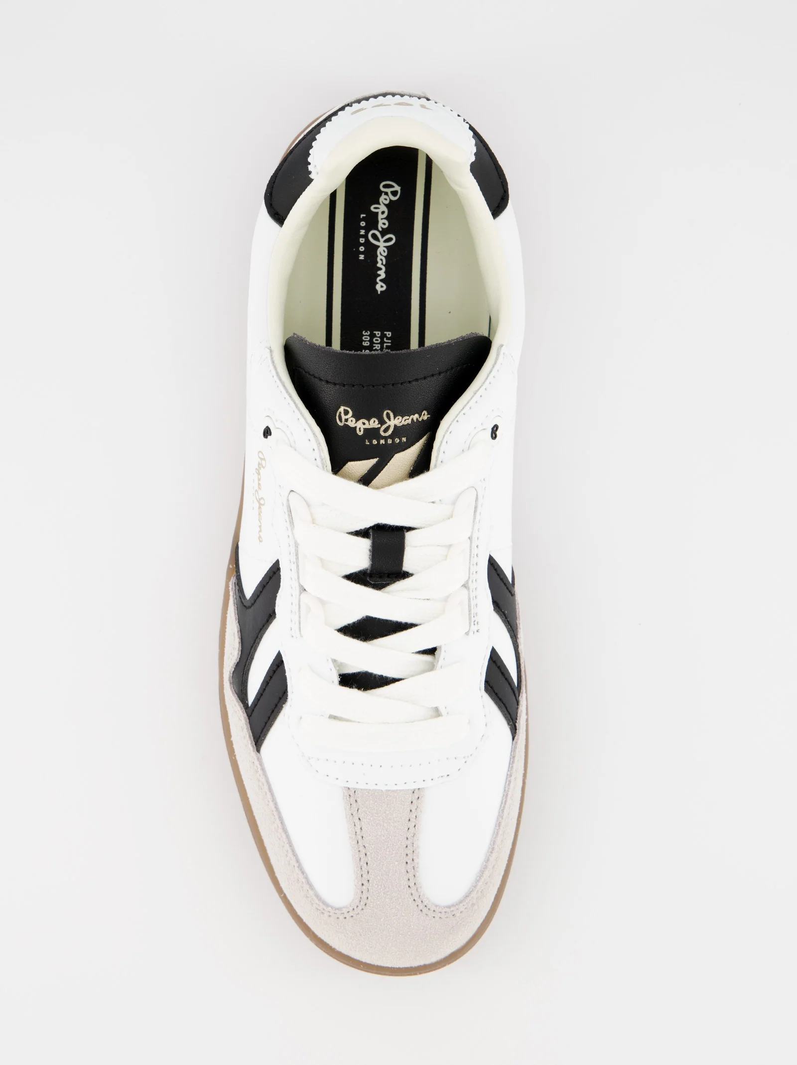 Zapatillas de piel con detalles en ante Pepe Jeans - Image 3