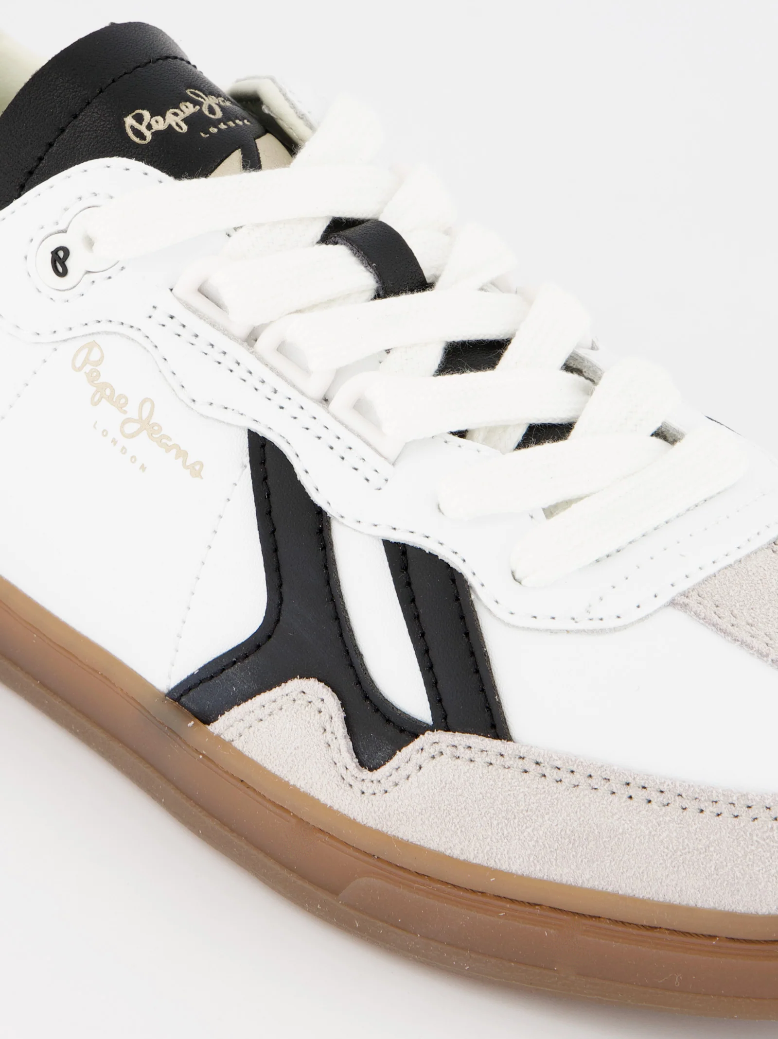Zapatillas de piel con detalles en ante Pepe Jeans - Image 4