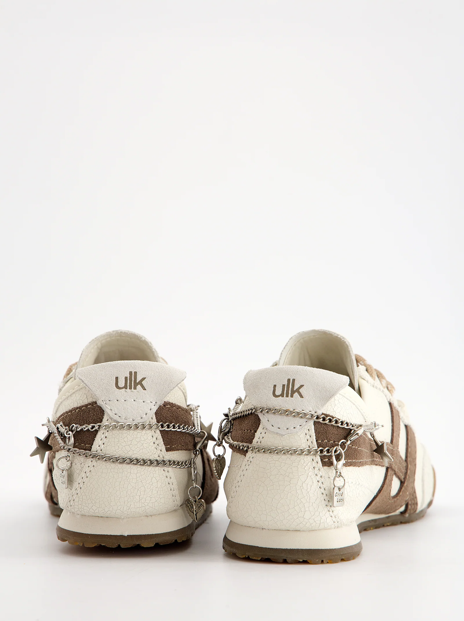 Zapatillas de piel efecto craquelado - Onix - Image 3