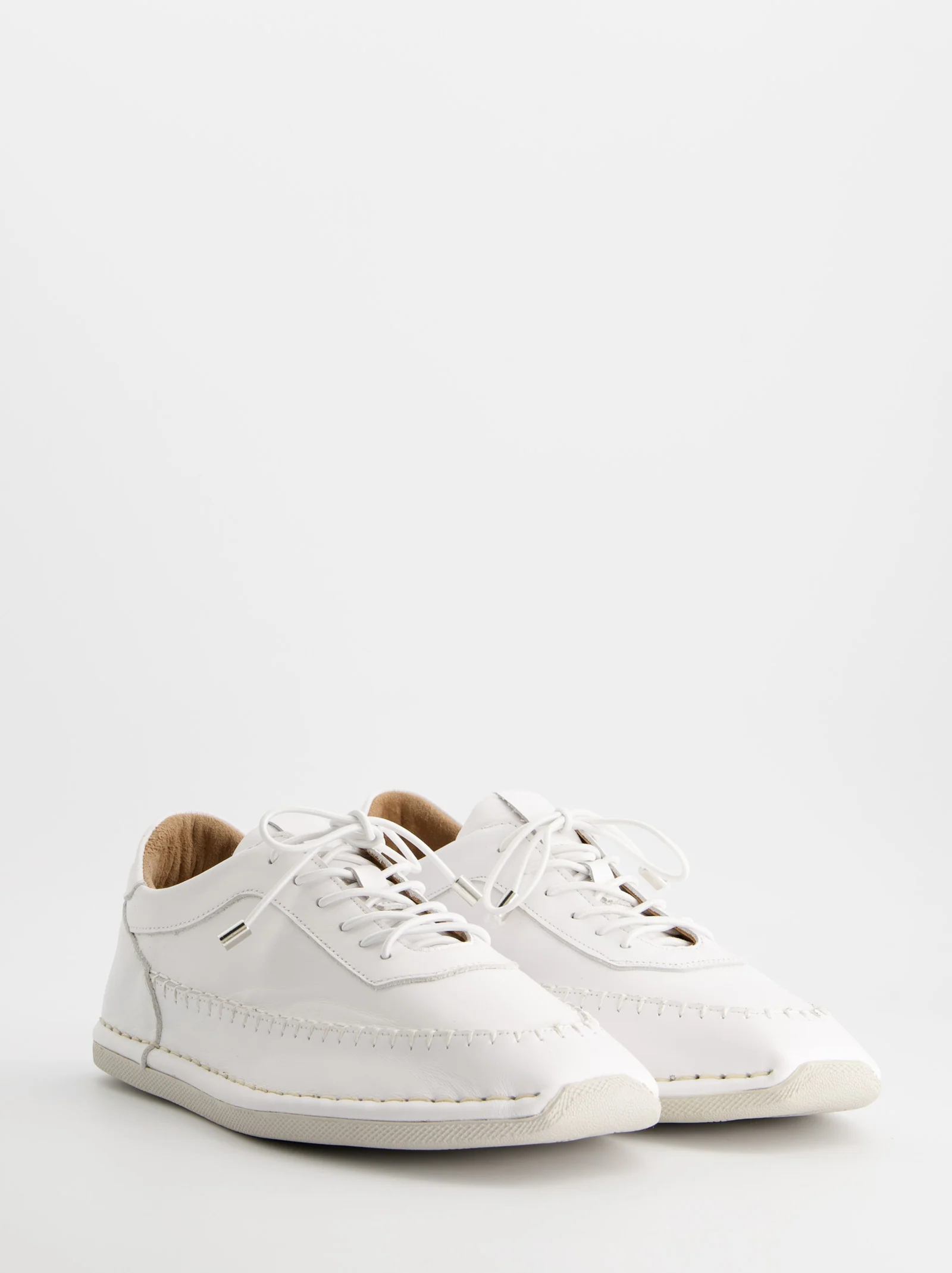 Zapatillas de piel estilo mocasín - 34318 - Image 3