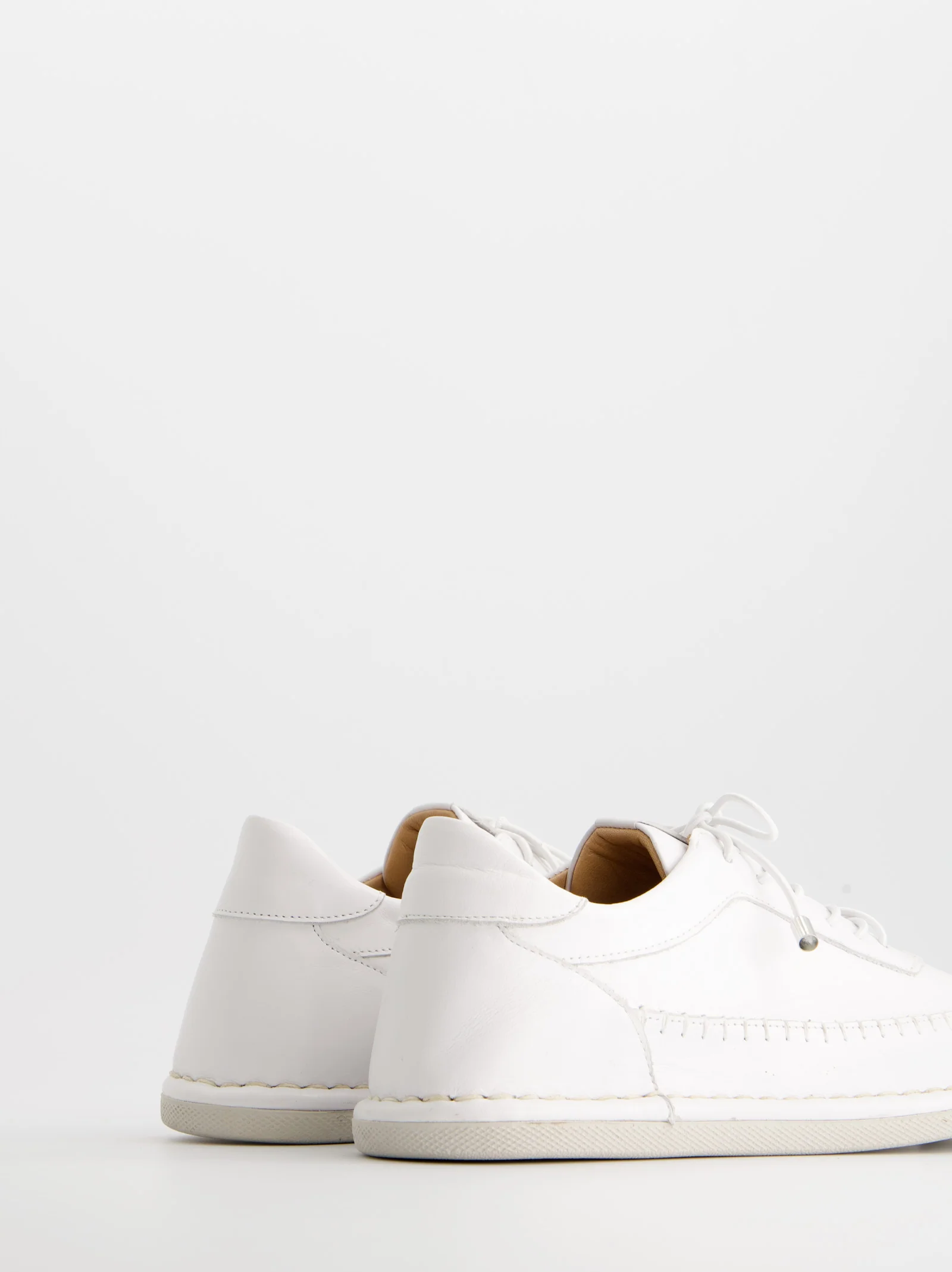Zapatillas de piel estilo mocasín - 34318 - Image 5