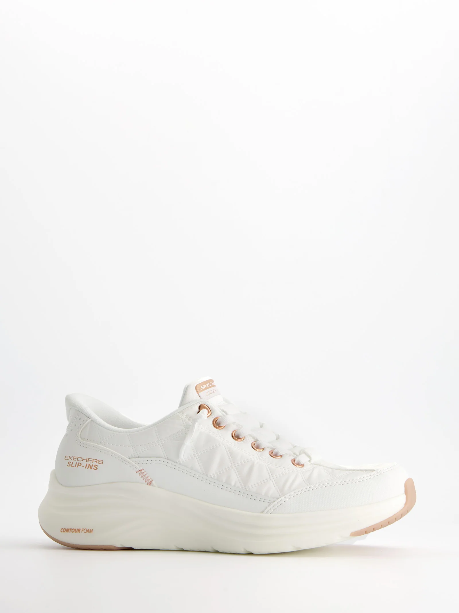 Zapatillas deportivas blancas Slip-Ins - Skechers Cosy Fit