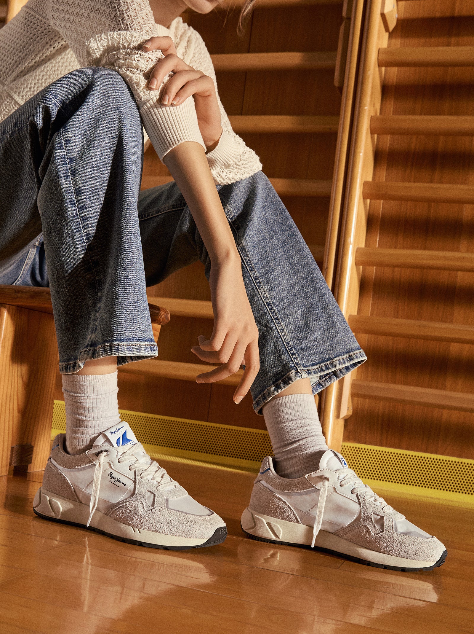 Zapatillas deportivas con detalles en ante Pepe Jeans - Image 2