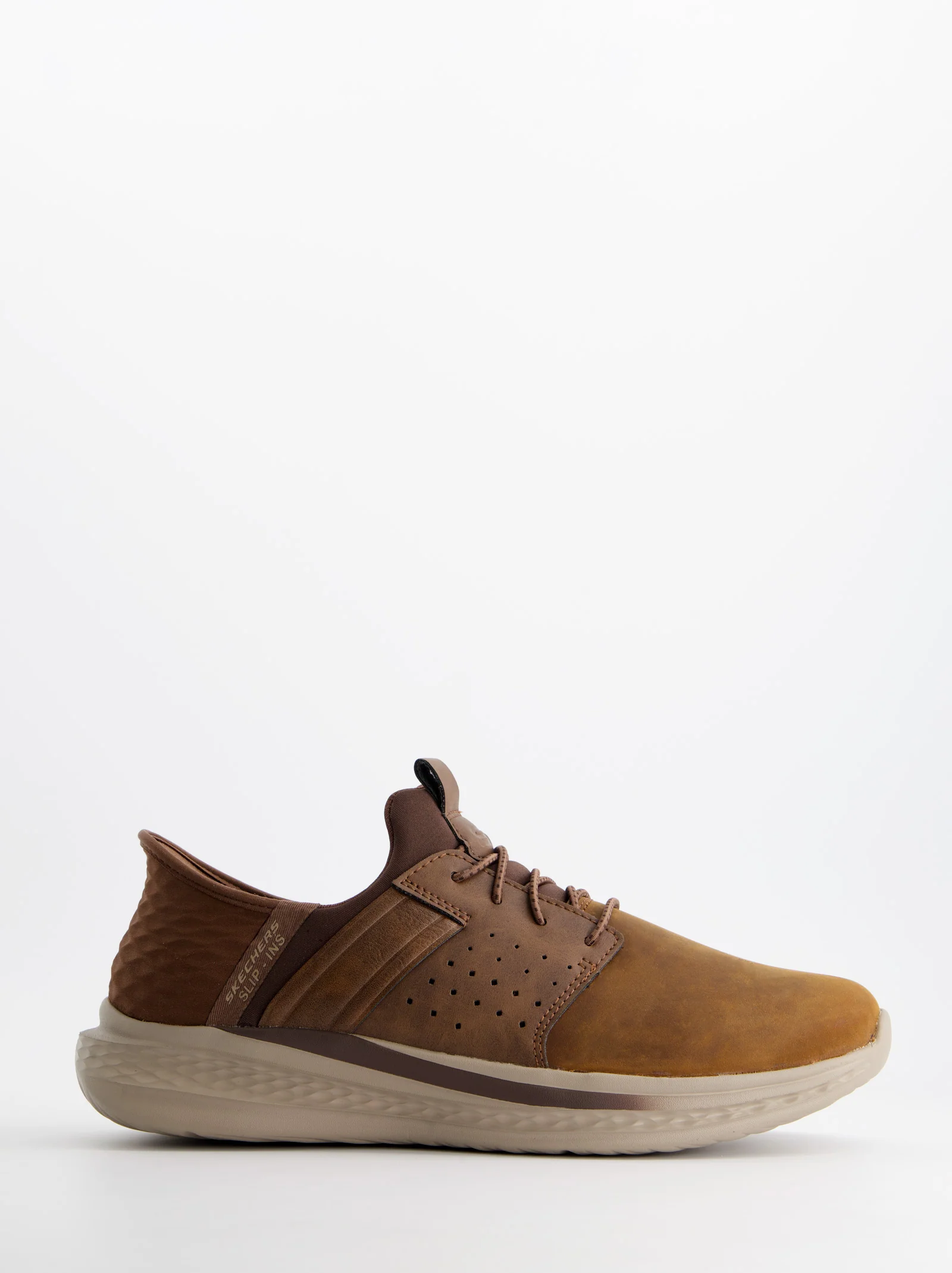 Zapatillas deportivas de piel Slip-Ins Extra Wide - Skechers Slade Zachary