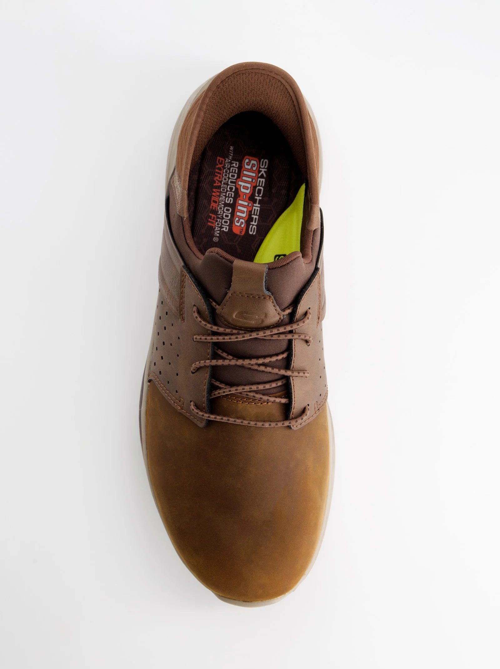 Zapatillas deportivas de piel Slip-Ins Extra Wide - Skechers Slade Zachary - Image 2