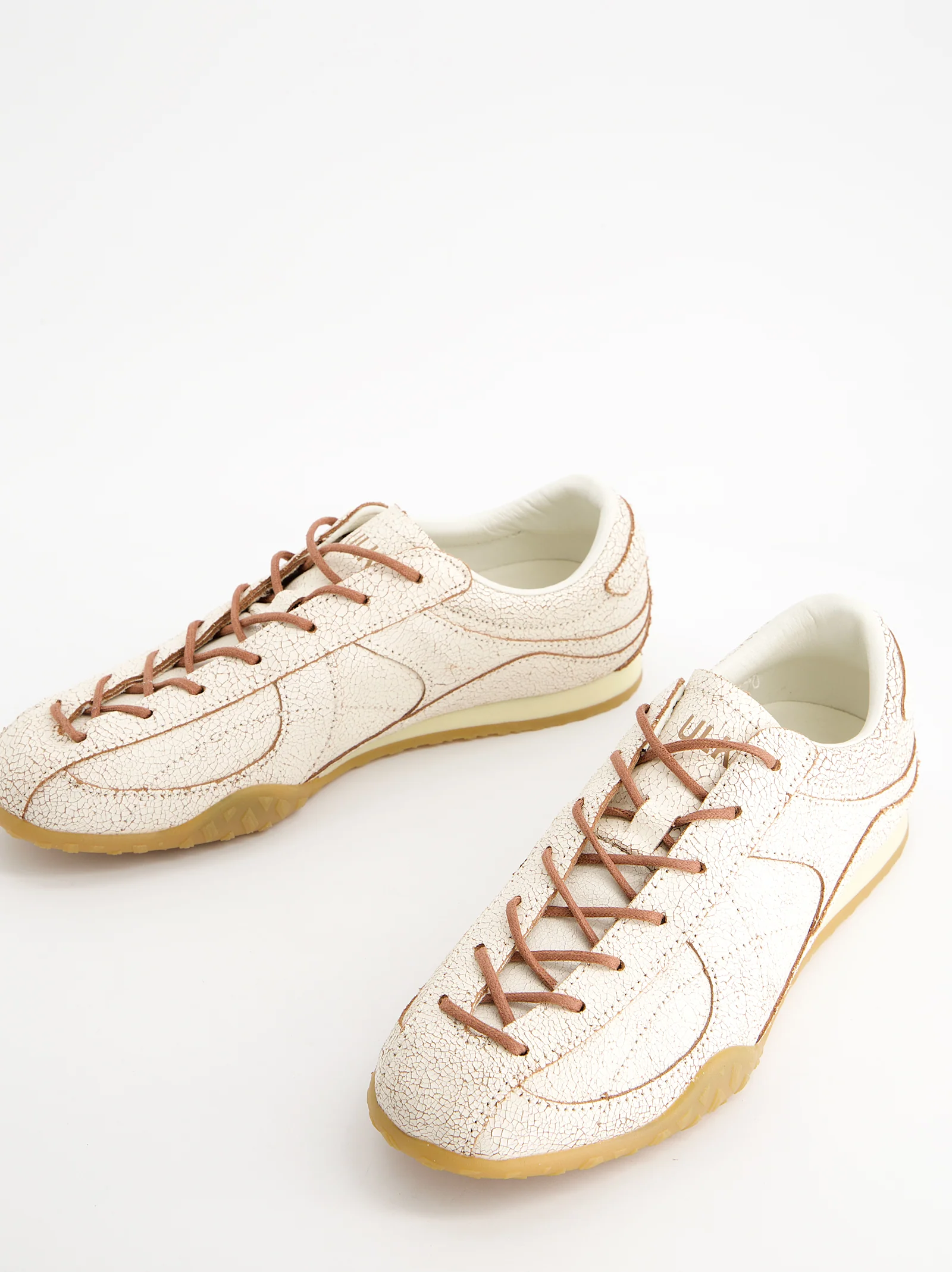 Zapatillas deportivas en piel craqueladas - Chambal - Image 2