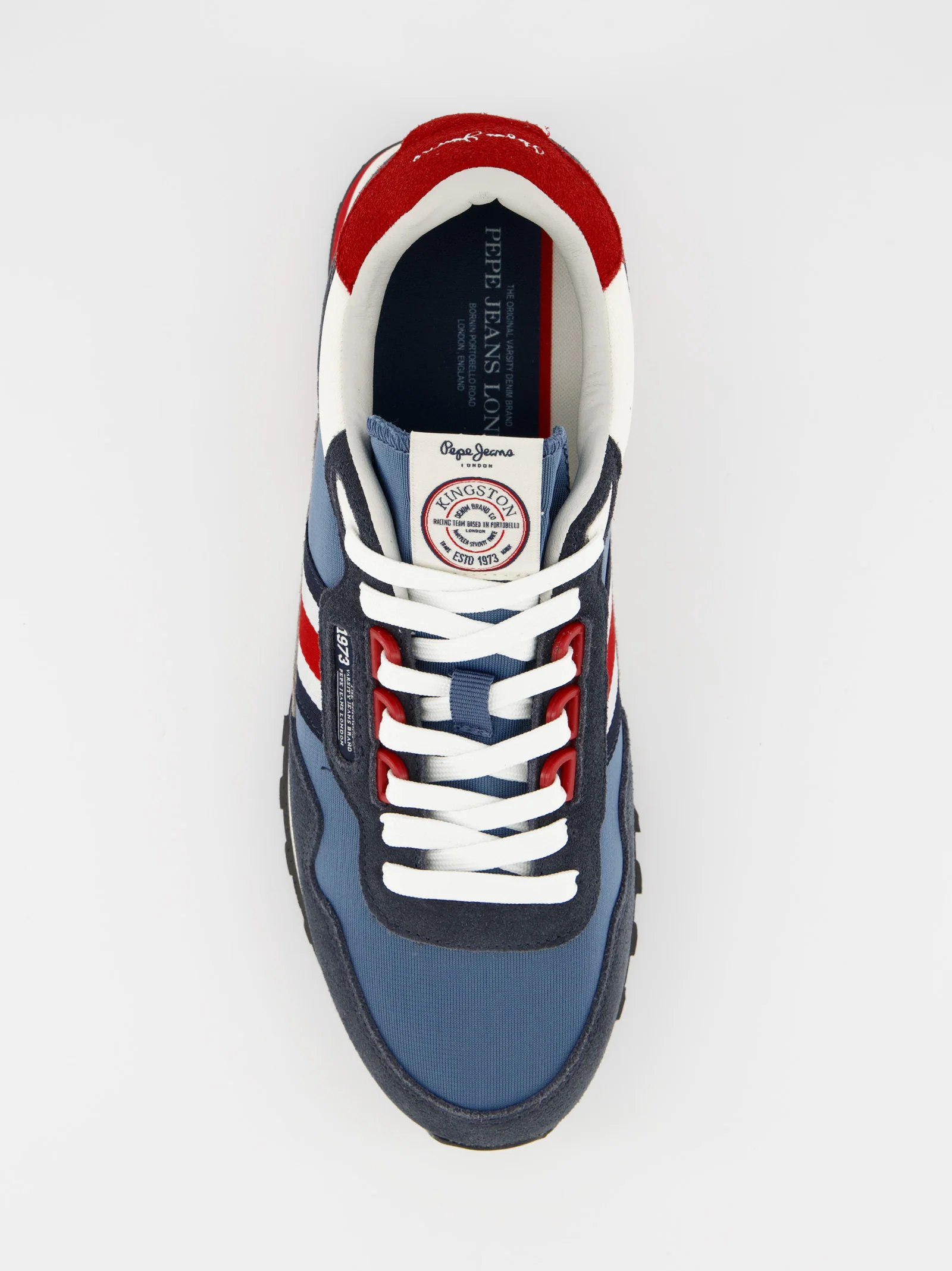 Zapatillas deportivas running con detalles en ante de Pepe Jeans - Image 3