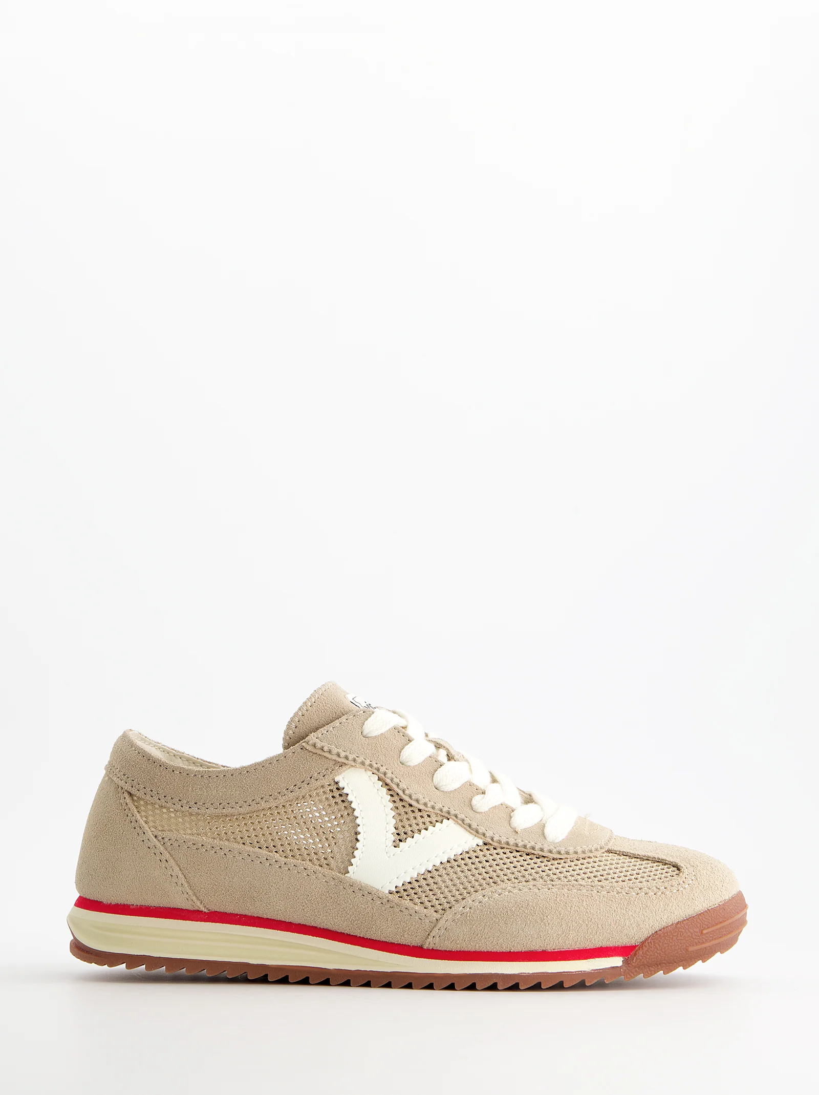 Zapatillas retro de ante y rejilla Victoria Saturno