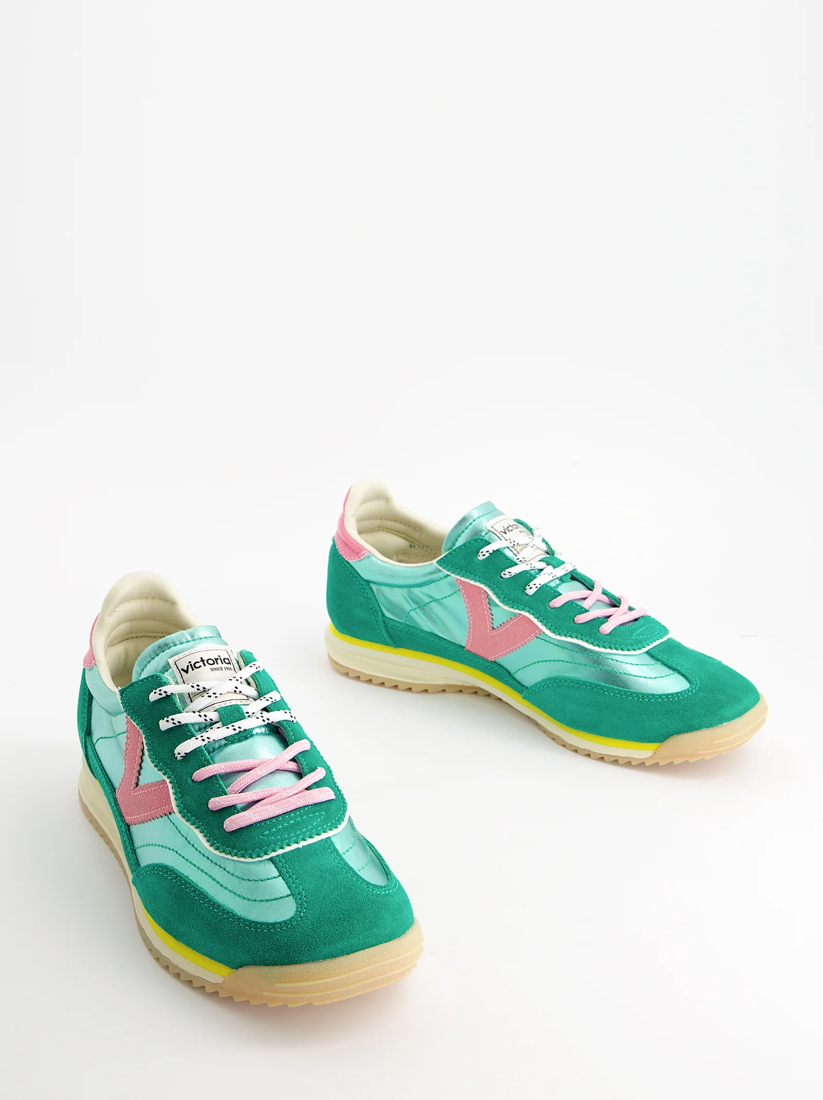 Zapatillas retro en ante metalizadas Victoria Saturno - Image 3