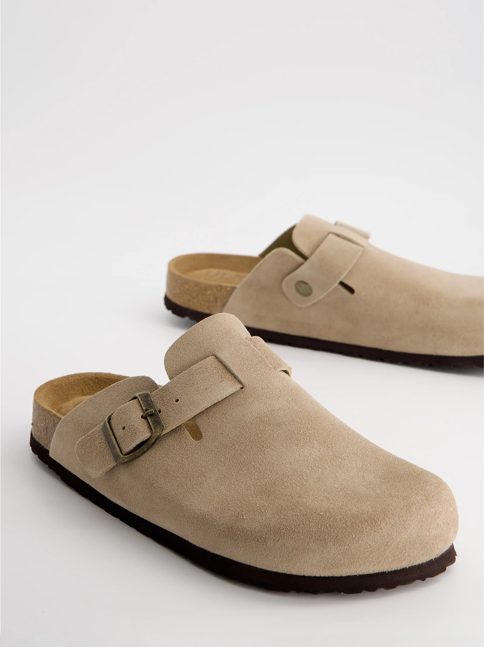 Zuecos de ante beige - Phoenix - Image 3