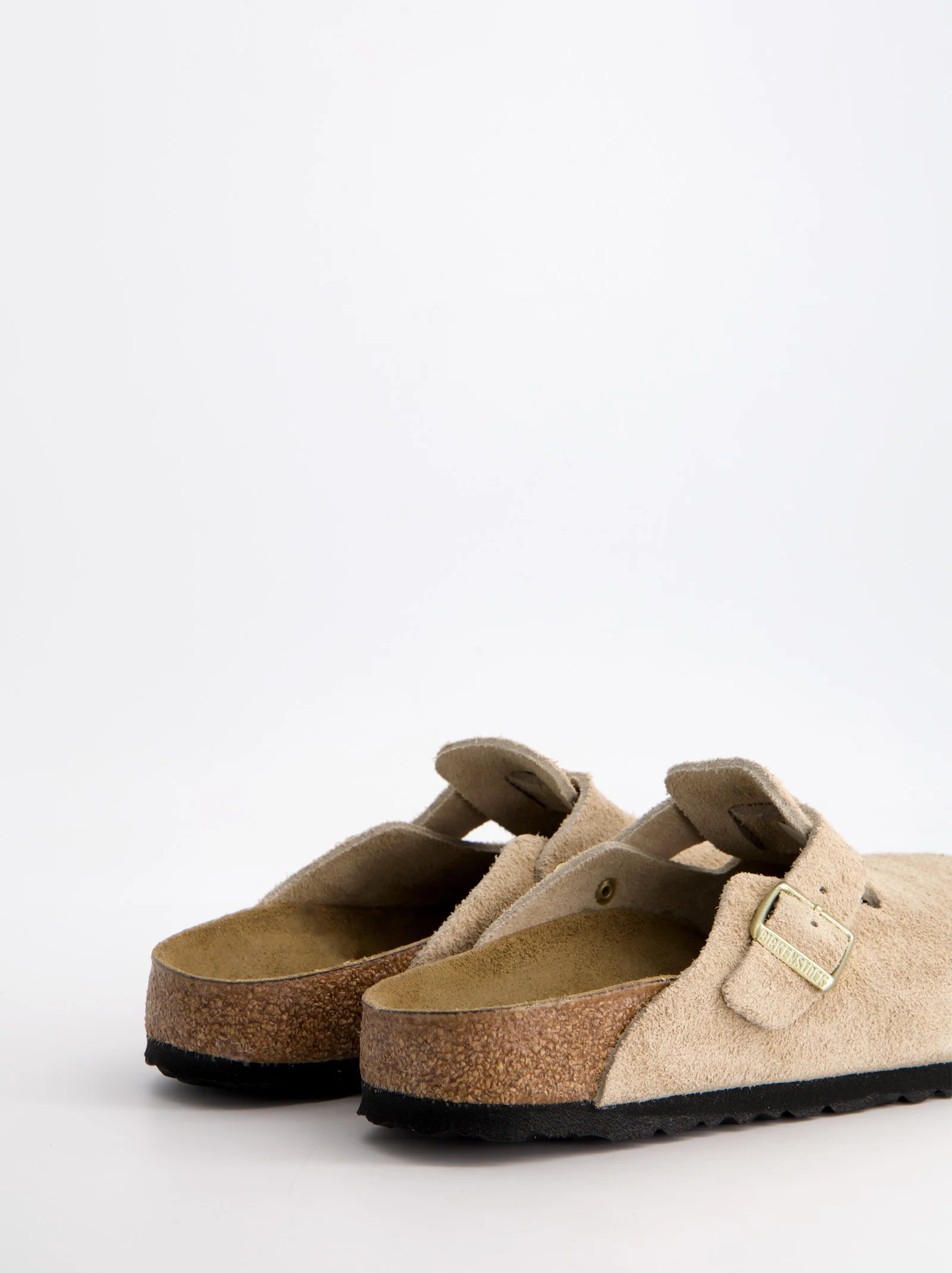 Zuecos de ante con hebilla - Birkenstock Boston Leve - Image 5