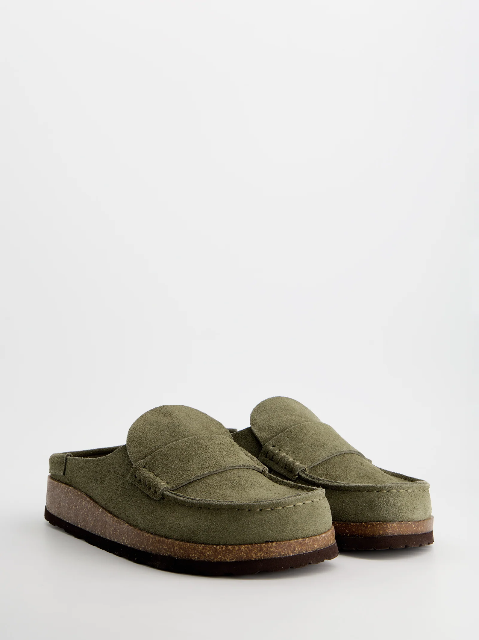 Zuecos mule de ante - Bare - Image 3